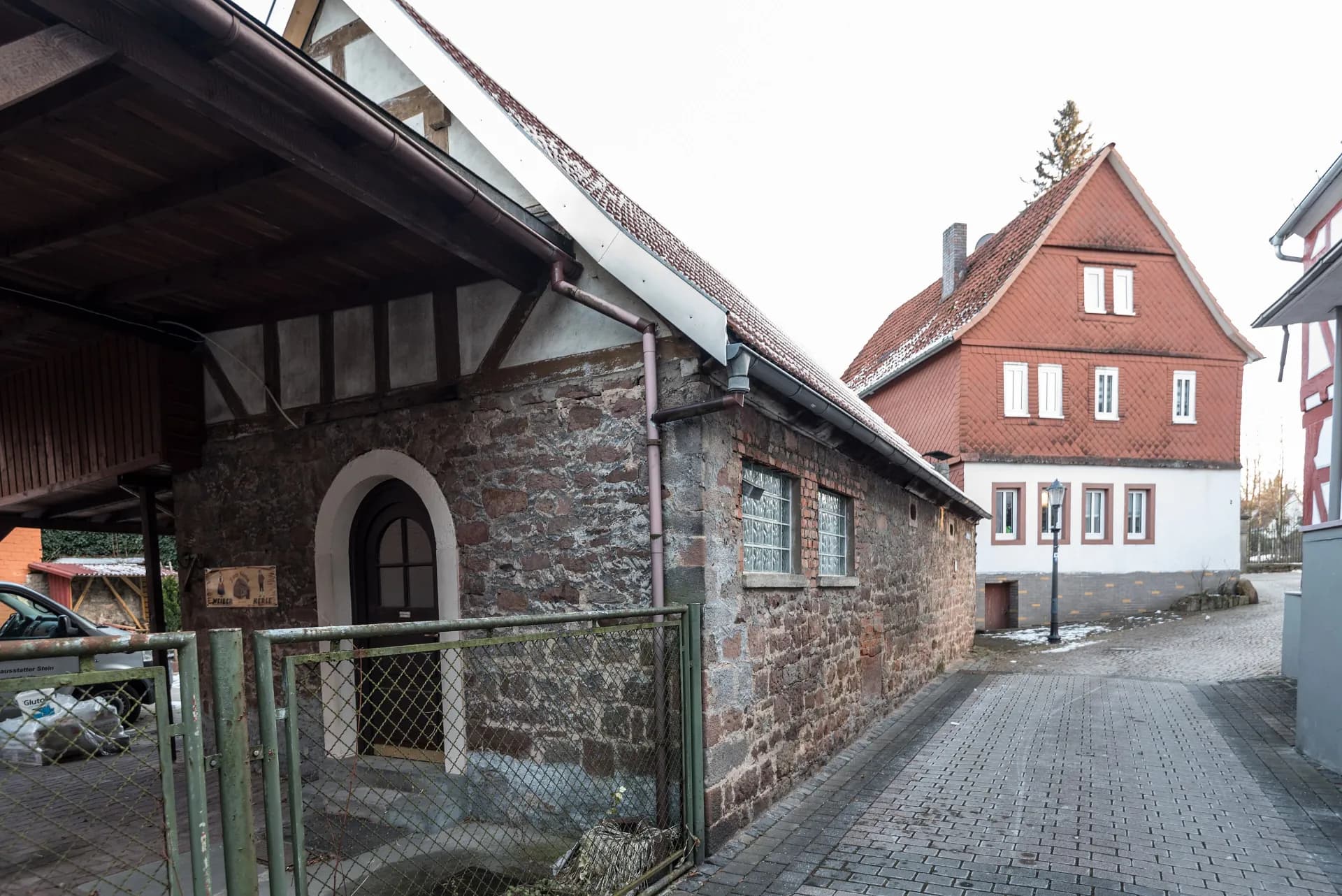 Gasse an der Bachstraße 21 in Wächtersbach