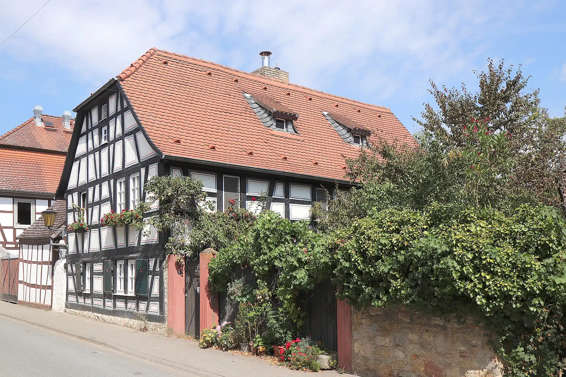 Fachwerkhaus in der Backesgasse in Rüsselsheim