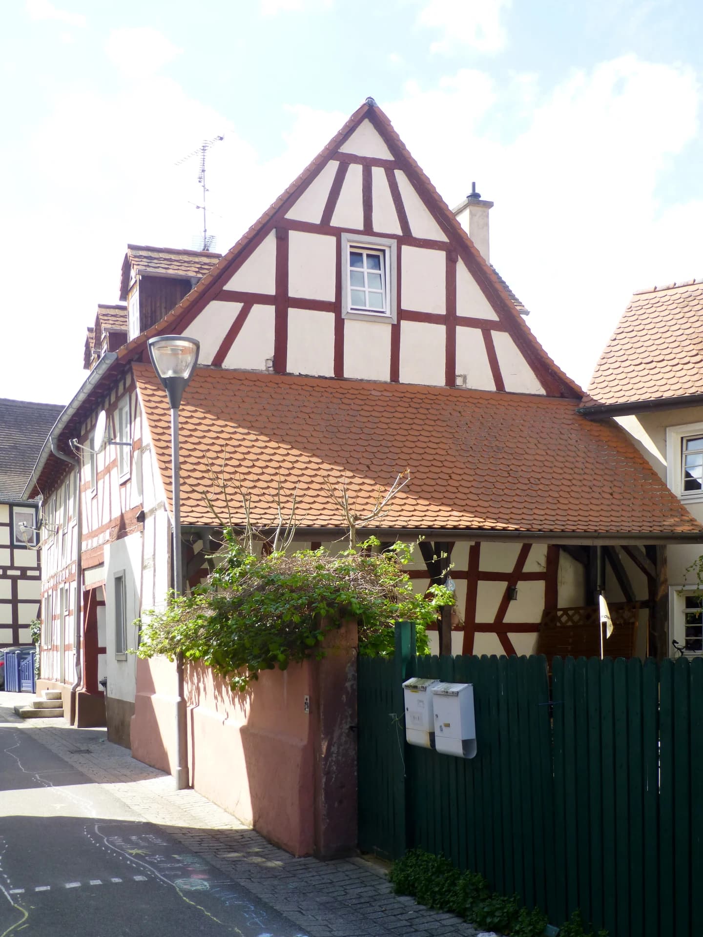 Fachwerkhaus in der Badegasse in Babenhausen