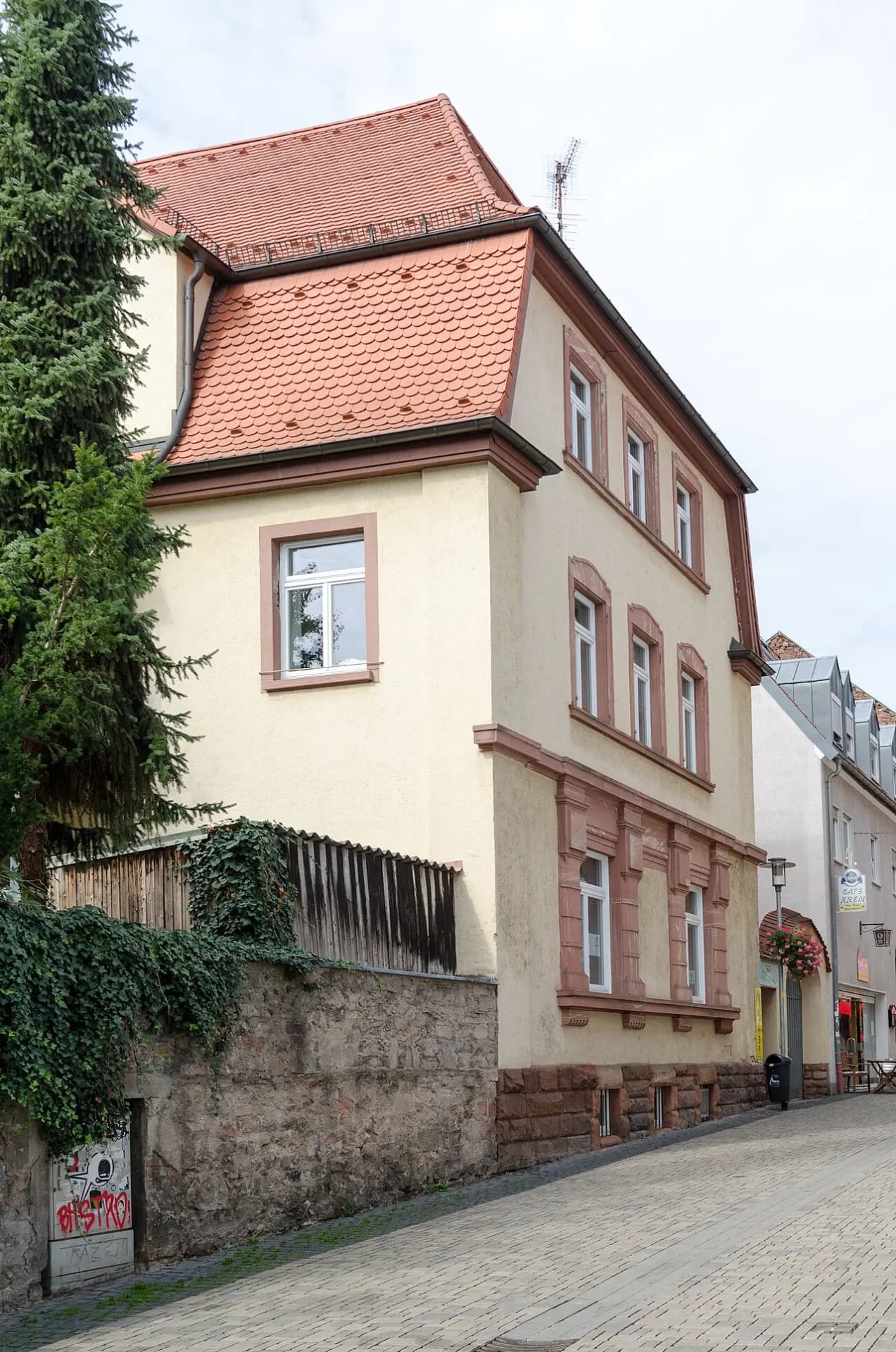 Barockhaus in der Badergasse 7 in Aschaffenburg