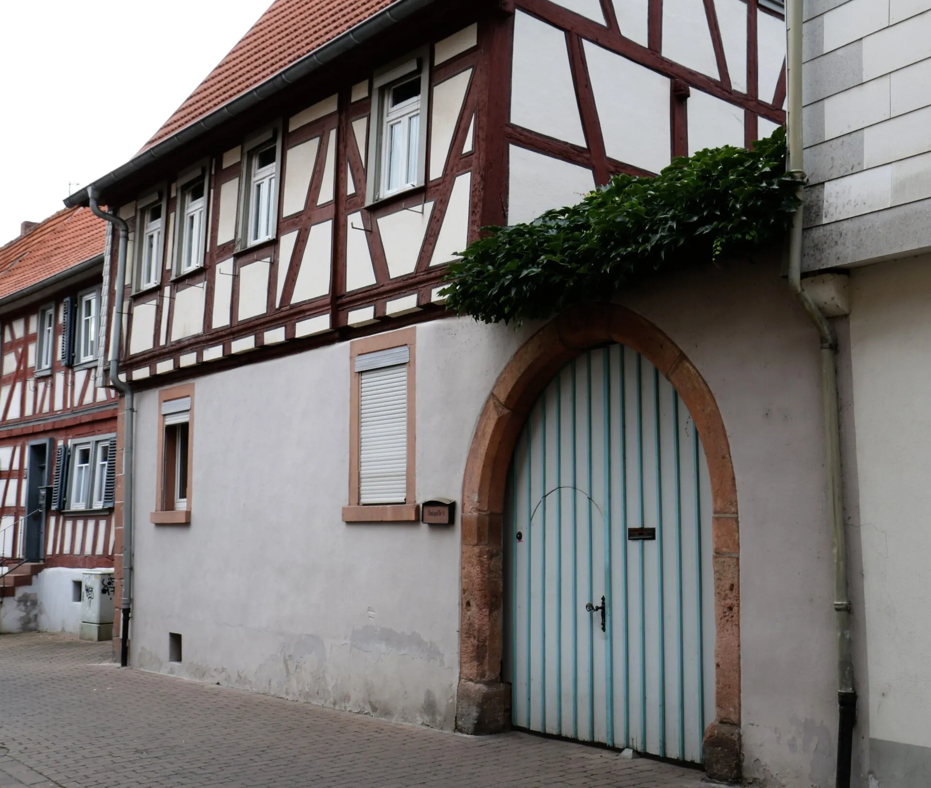 Hoftor Badgasse 9 in Dieburg
