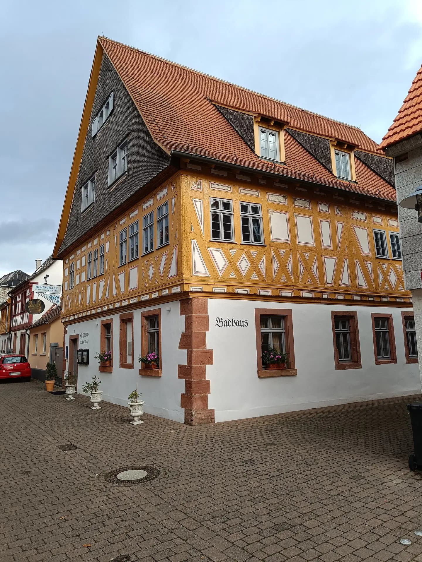 Badhaus von der Ecke in Dieburg