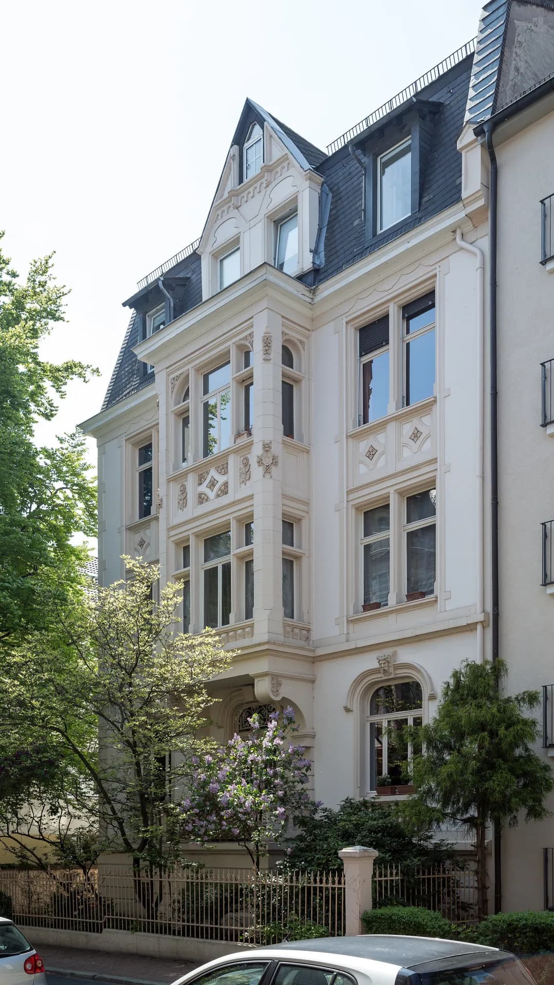 Gründerzeitvilla am Bäckerweg im Frankfurter Nordend