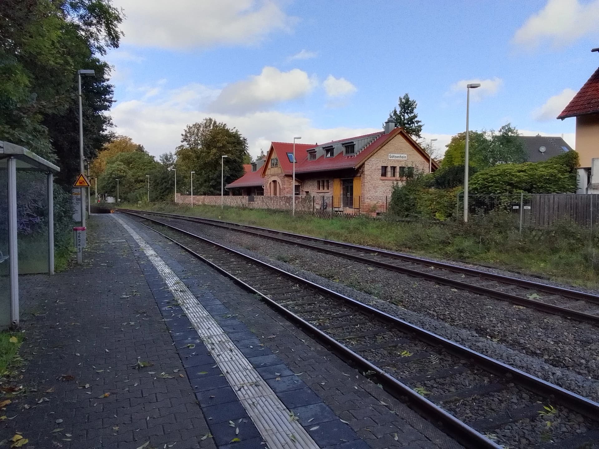 Bahnhaltepunkt in Dreieich-Götzenhain
