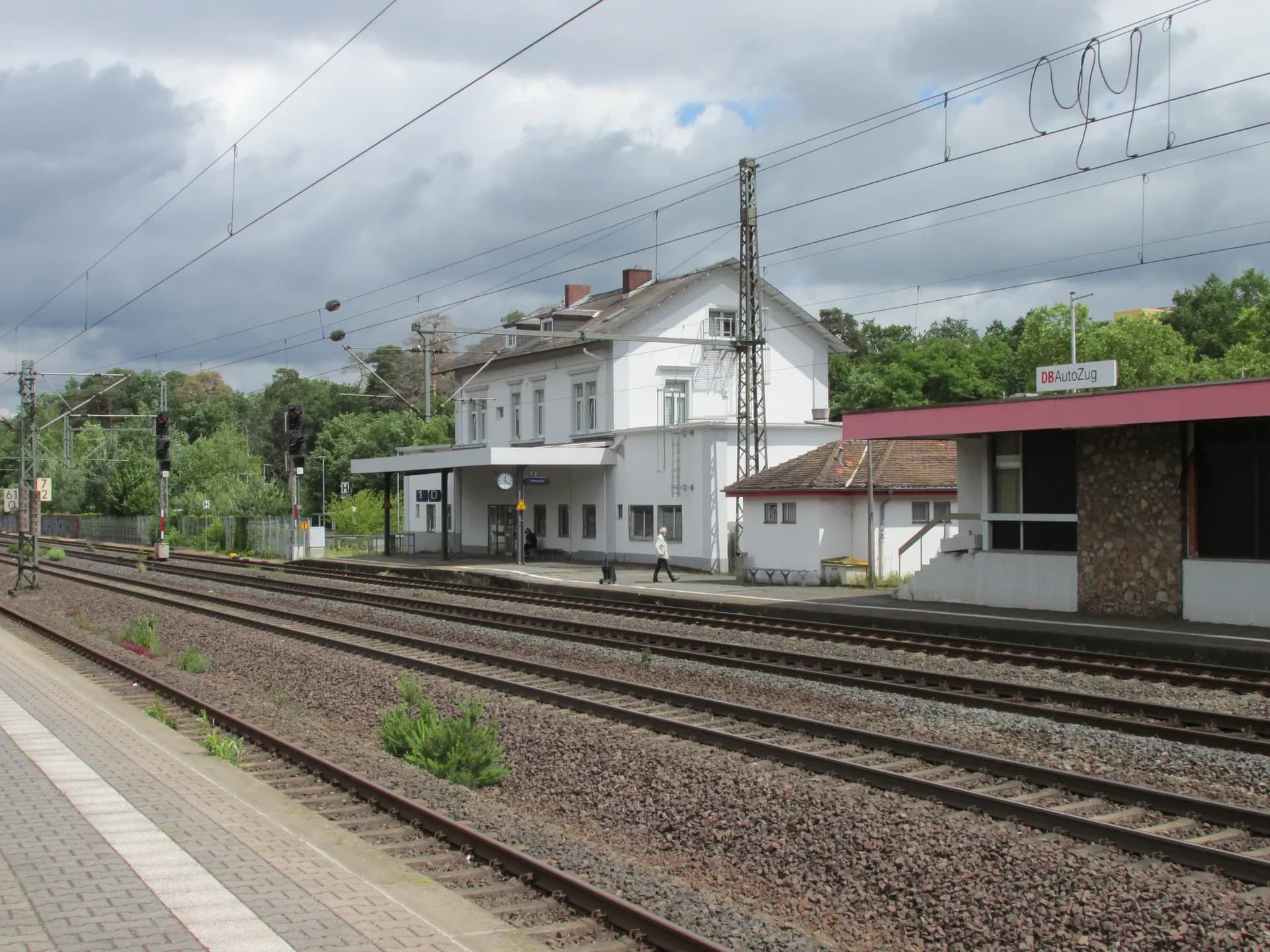 Gleisanlagen am Bahnhof Neu-Isenburg