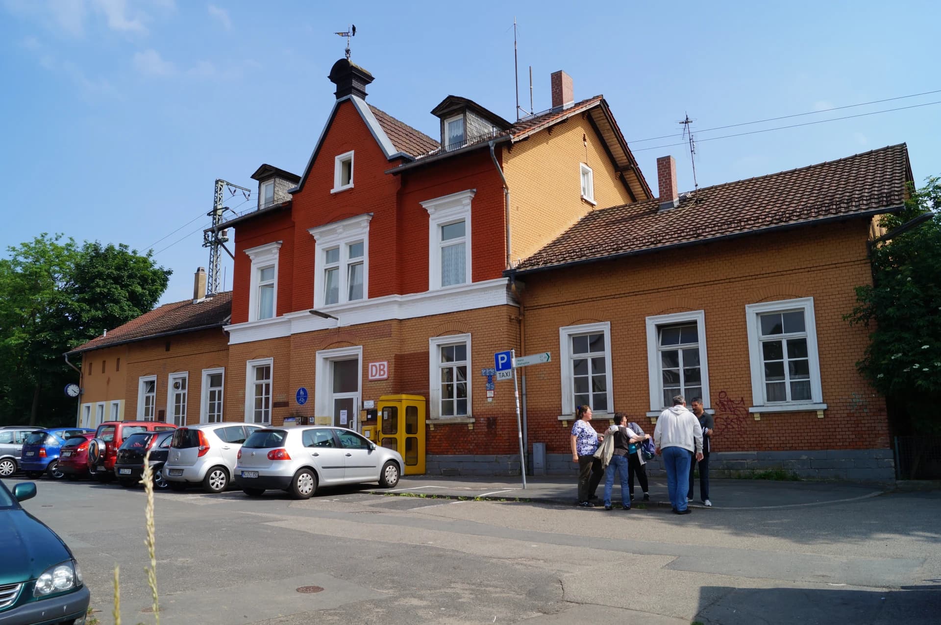 Bahnhof in Gustavsburg
