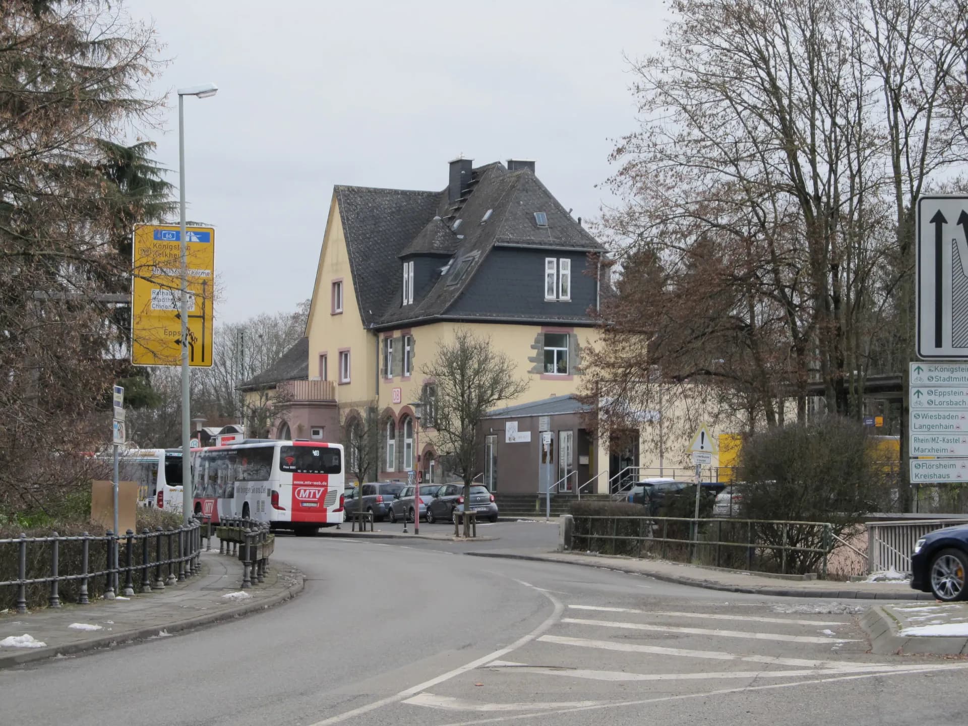 Bahnhof in Hofheim am Taunus