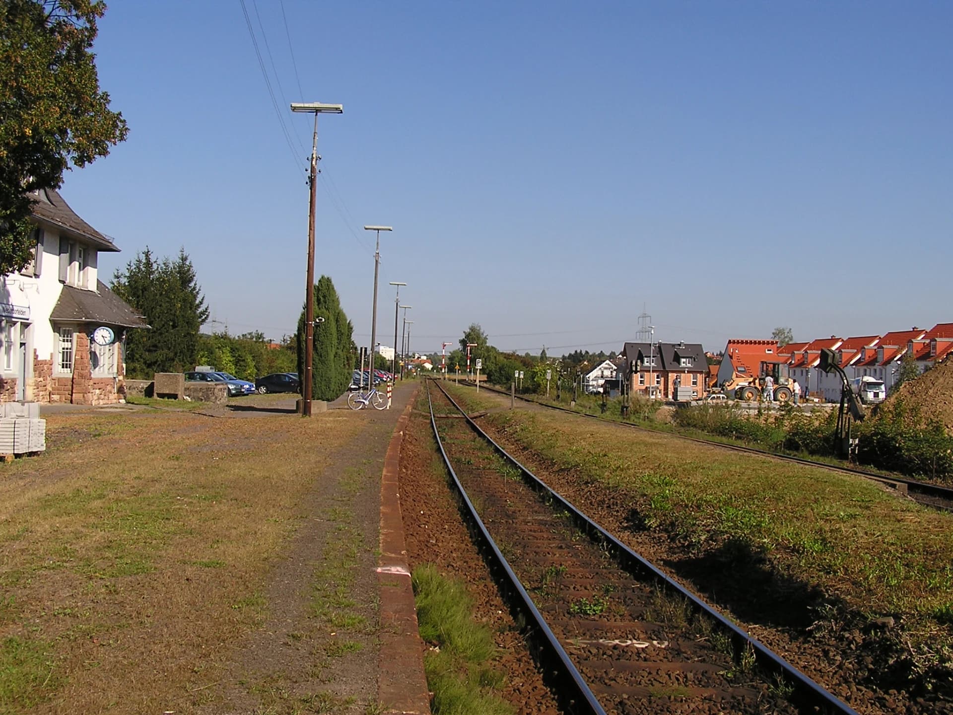 Bahnhof der Niddertalbahn in Niederdorfelden