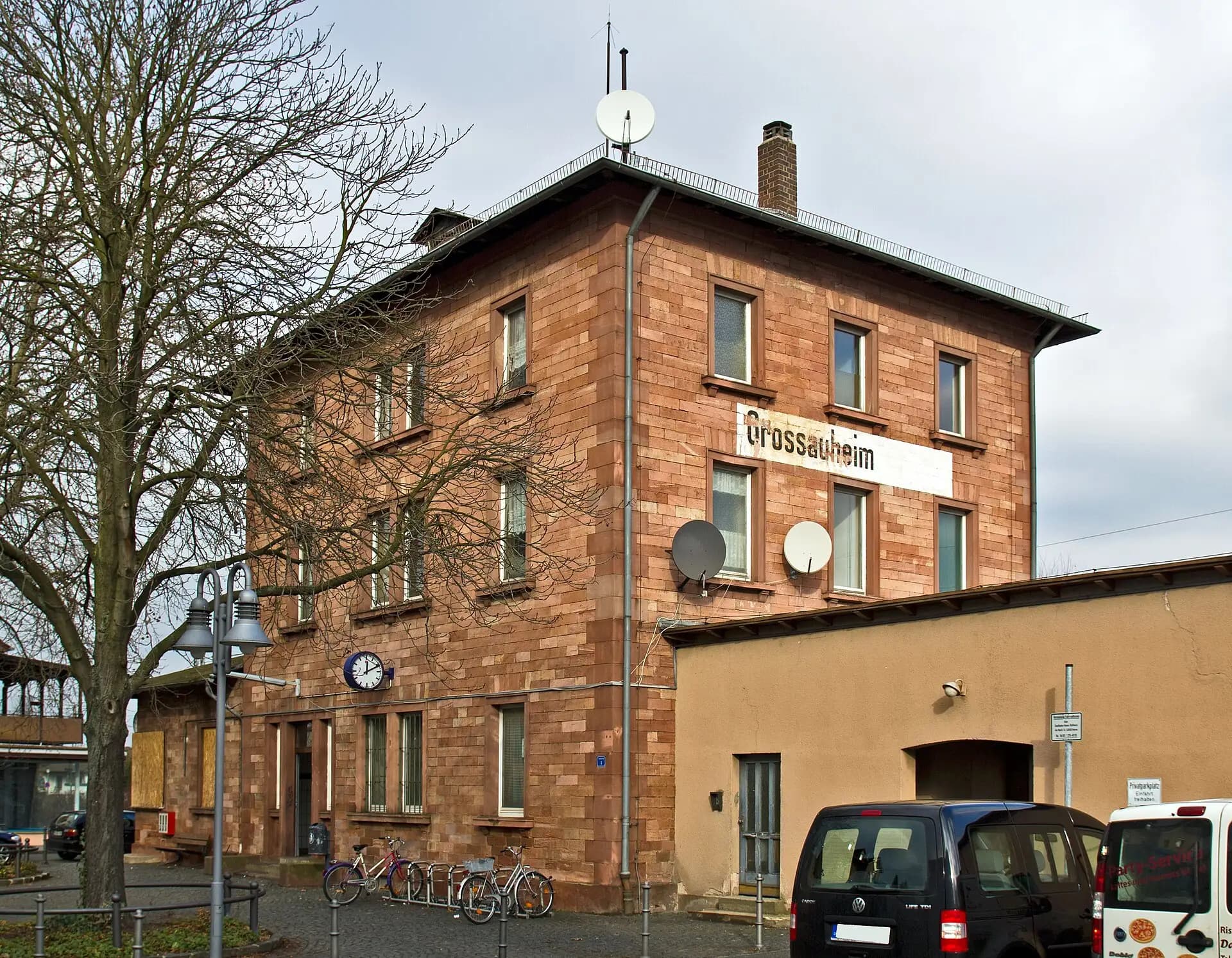 Bahnhof in Hanau-Großauheim