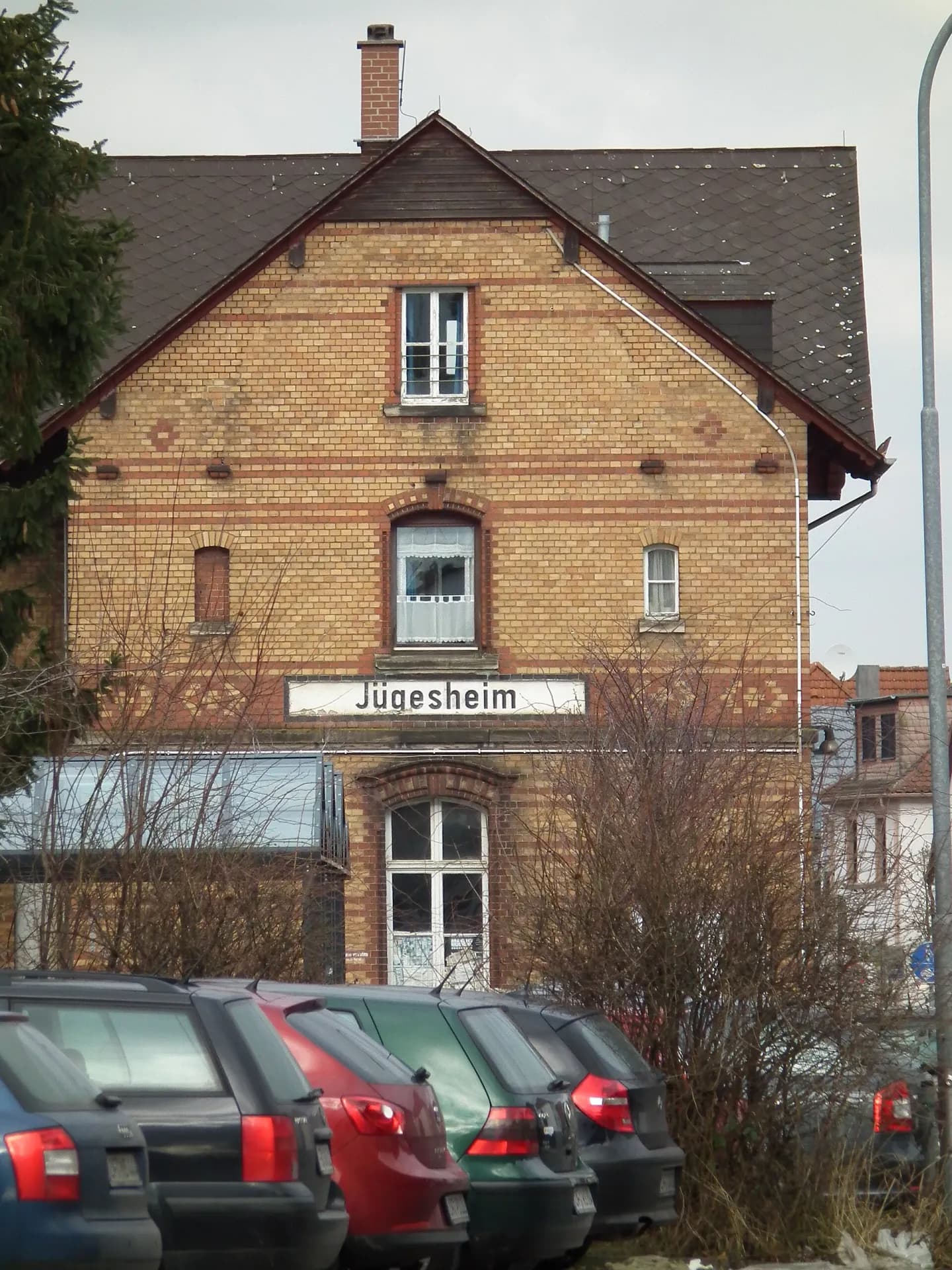 Bahnhofsgebäude in Rodgau-Jügesheim