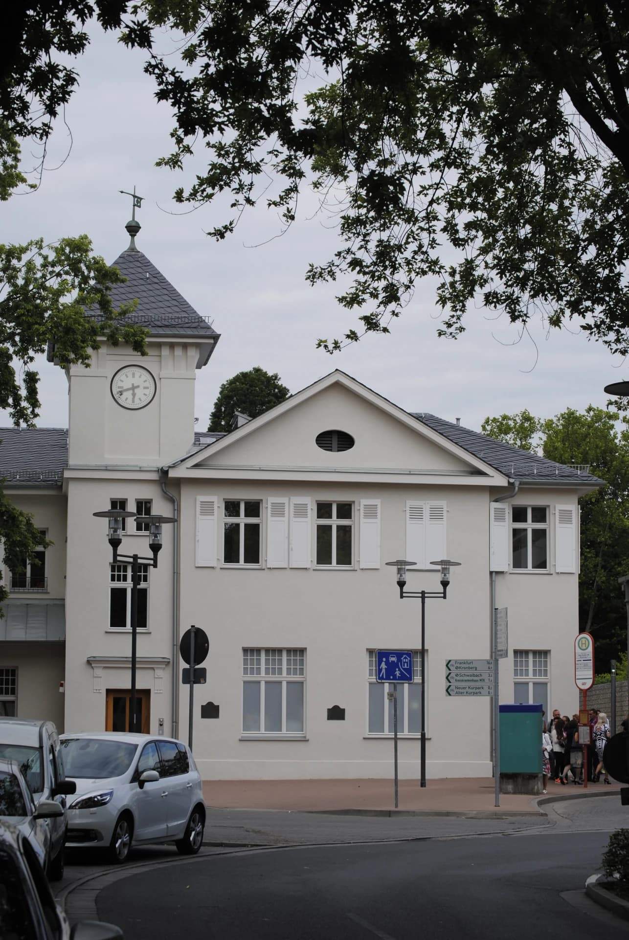 Bahnhofsgebäude in Bad Soden am Taunus