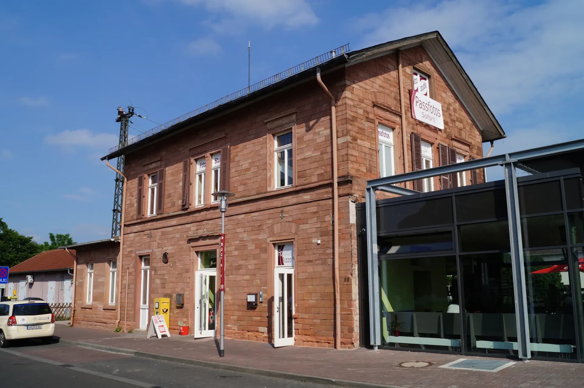 Bahnhofsgebäude in Raunheim