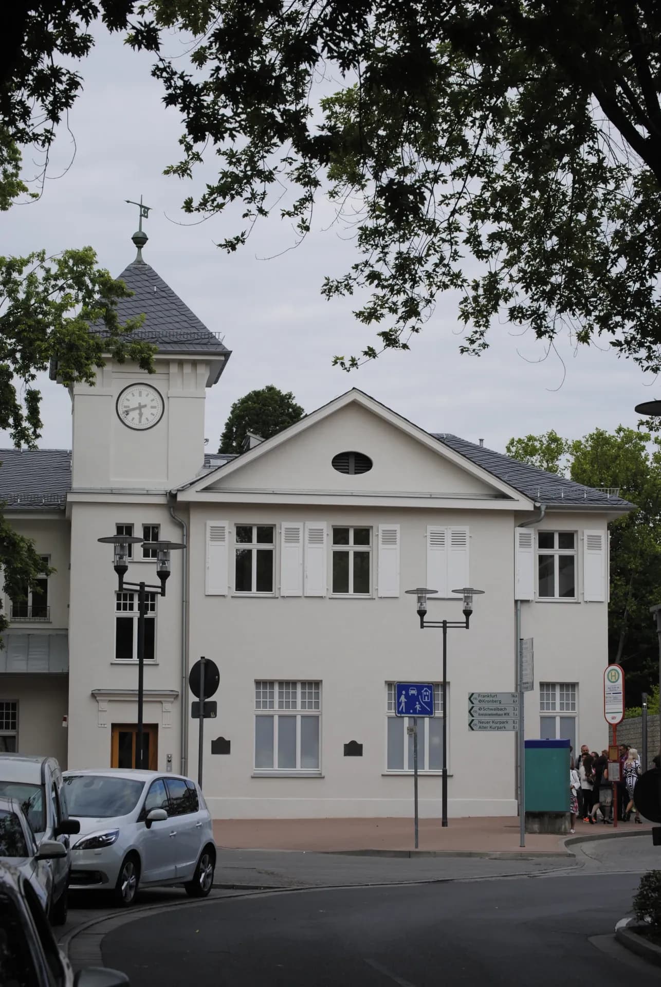 Bahnhofsgebäude in Bad Soden am Taunus