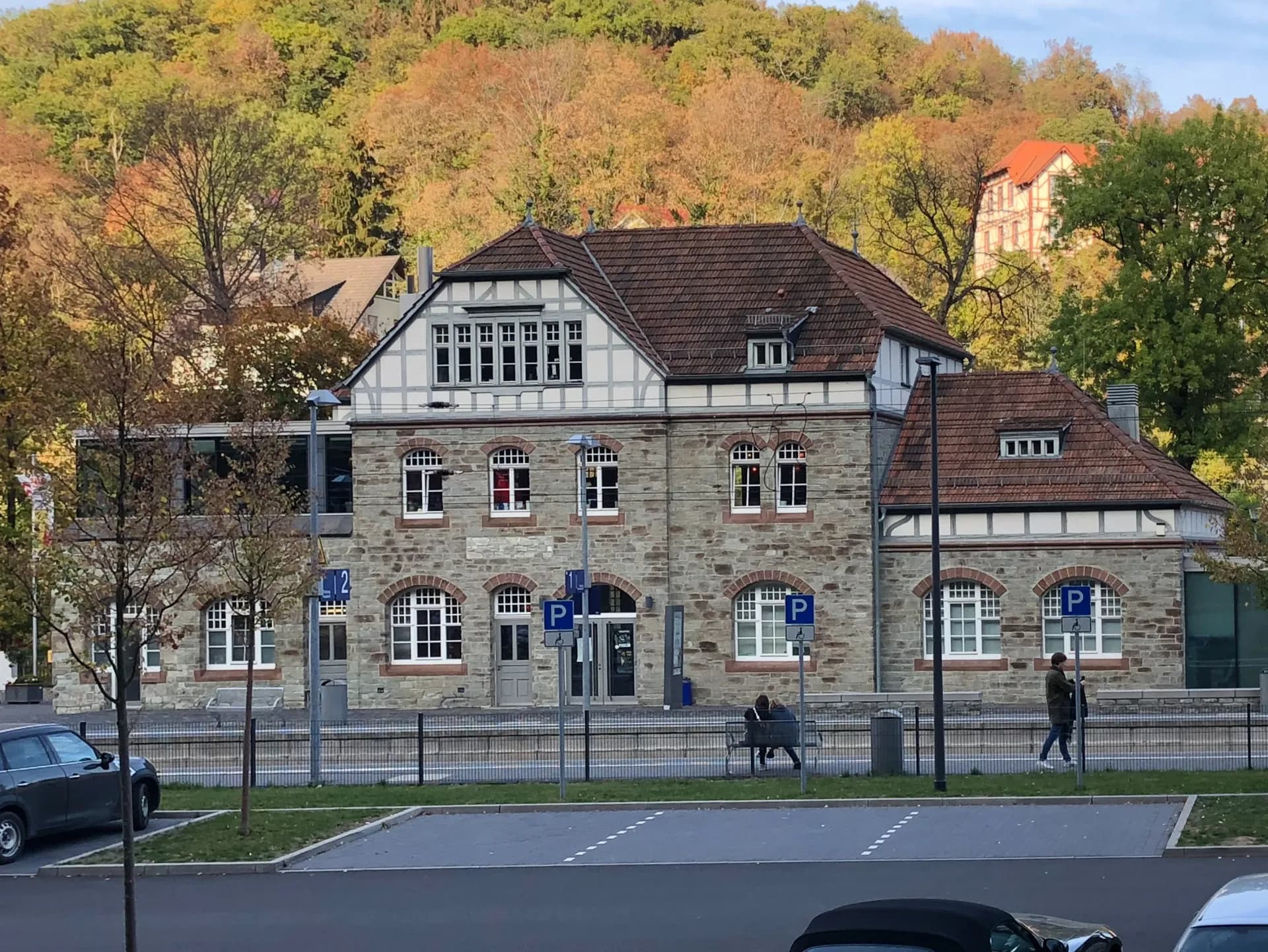 Bahnhofsgebäude in Eppstein