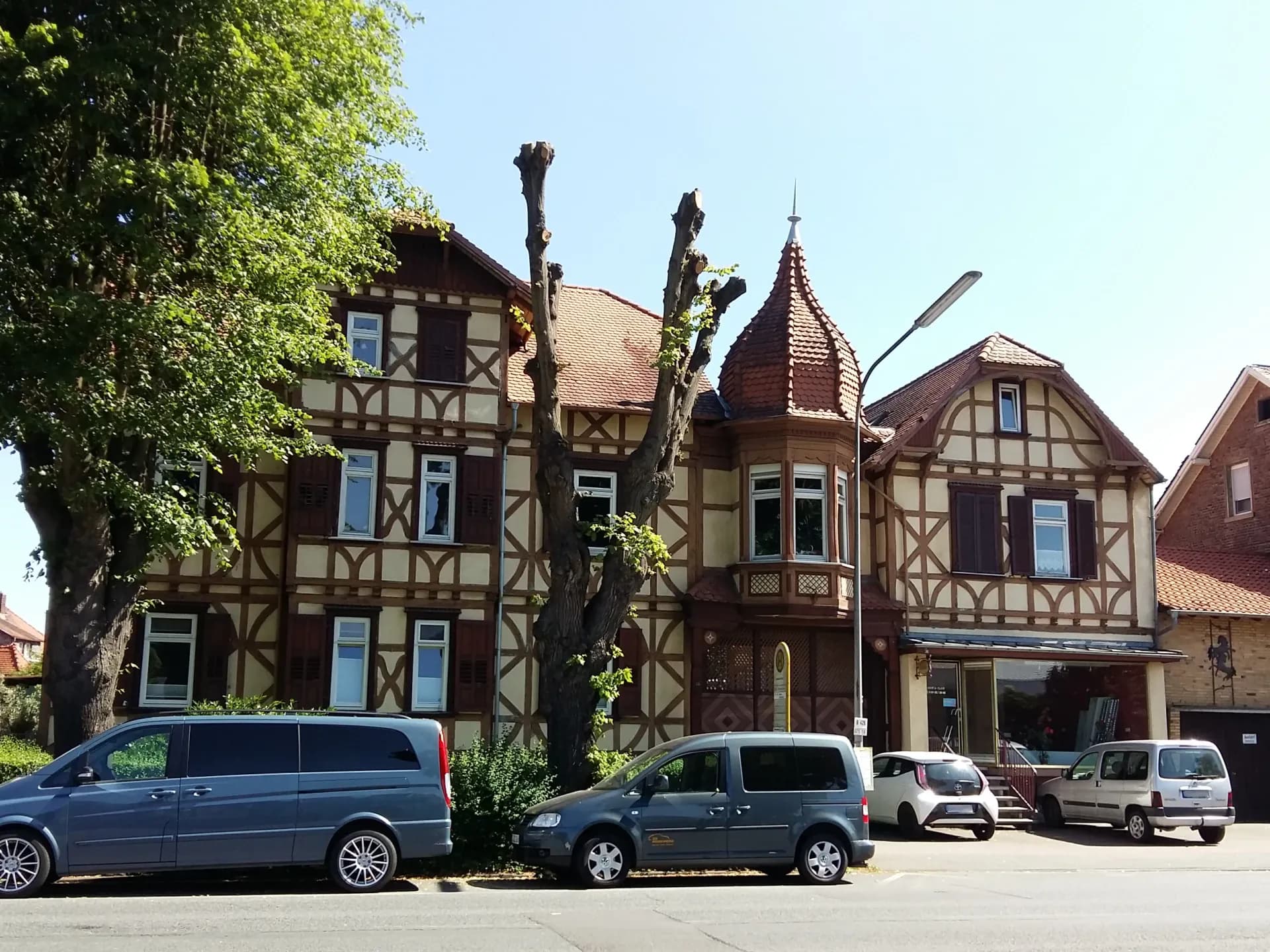 Fachwerkhaus in der Bahnhofstraße in Reinheim