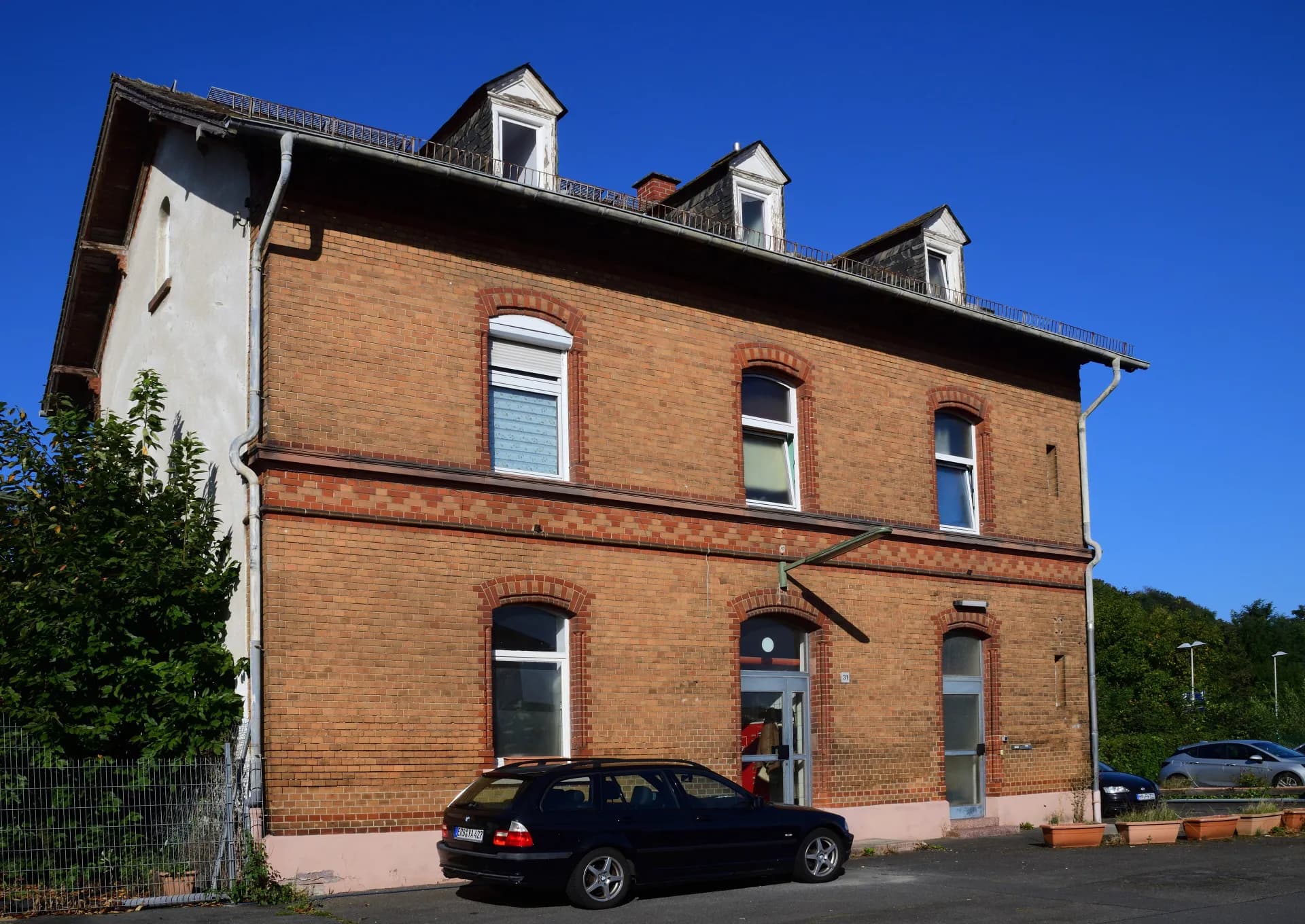 Backsteinhaus in der Bahnhofstraße 31 in Höchst im Odenwald