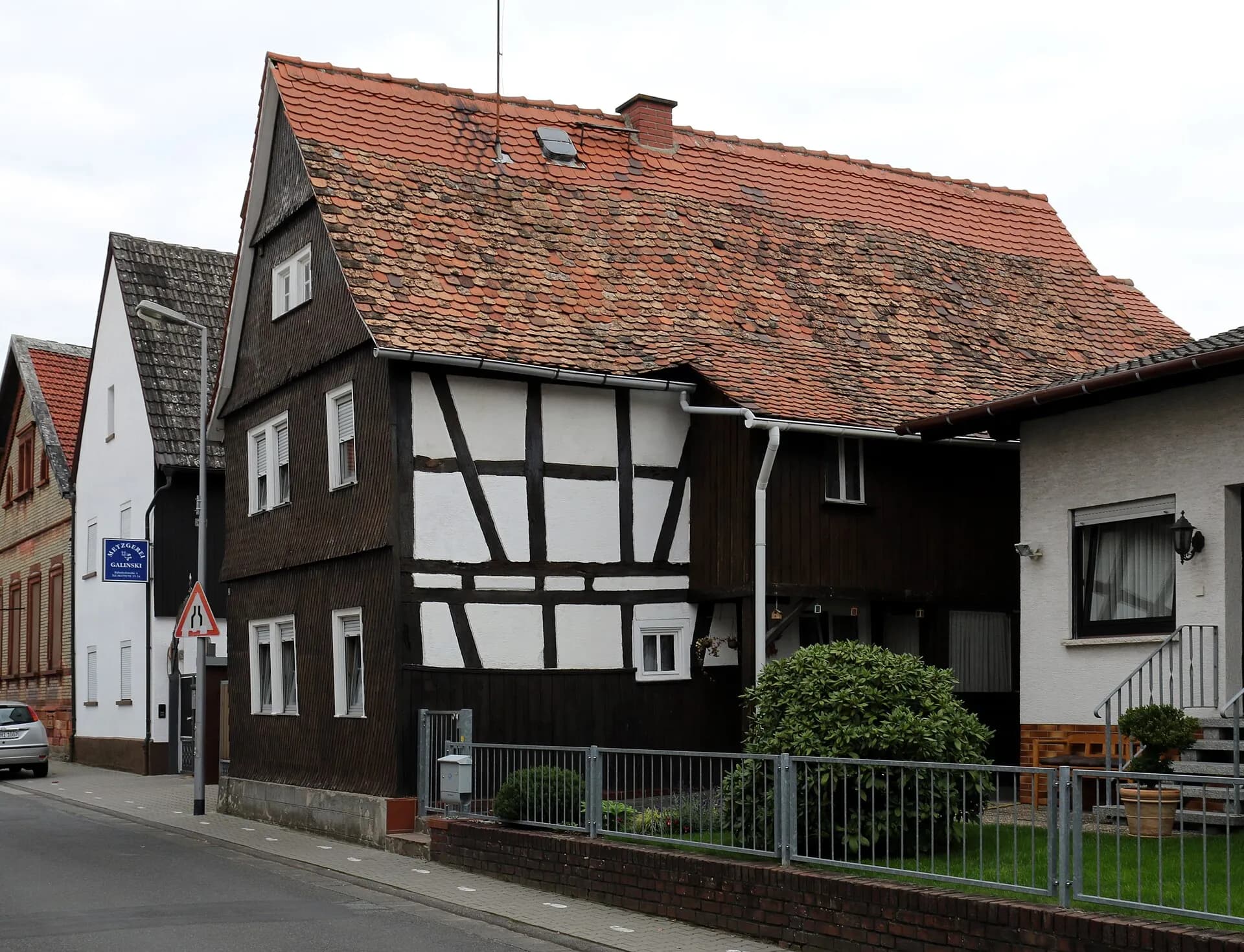 Fachwerkhaus Bahnhofstraße 6 in Messel