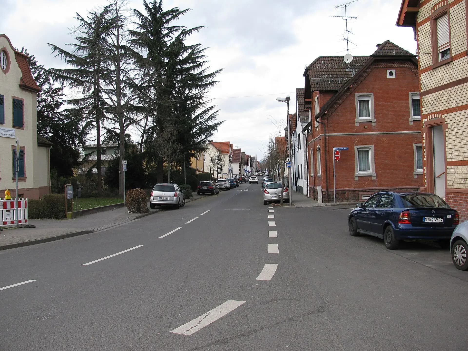 Bahnhofstraße in Raunheim