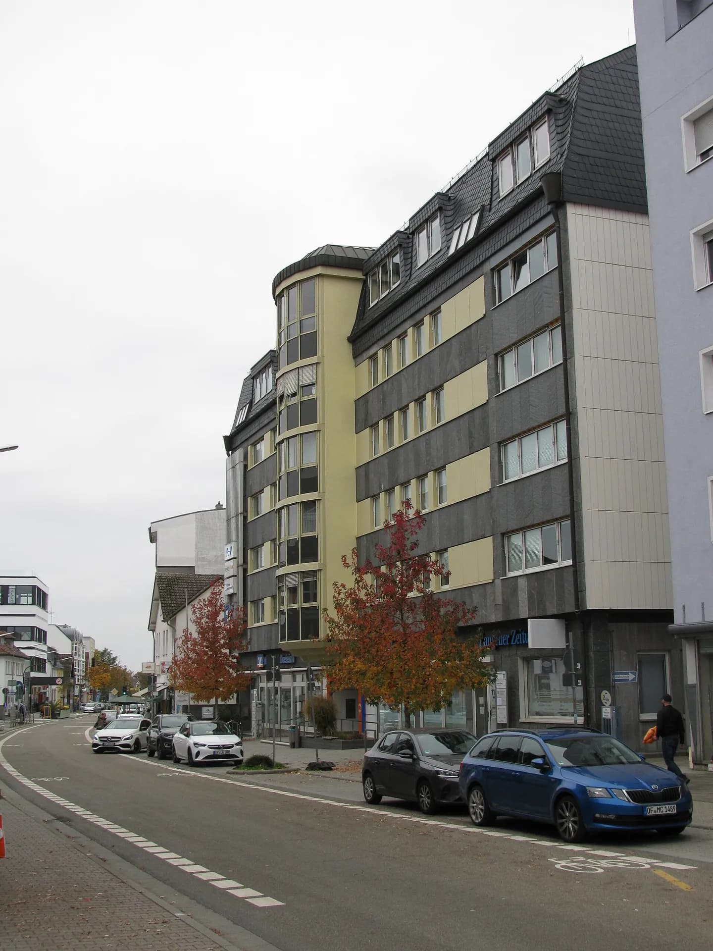 Wohnhäuser Bahnstraße 11 bis 15 in Langen