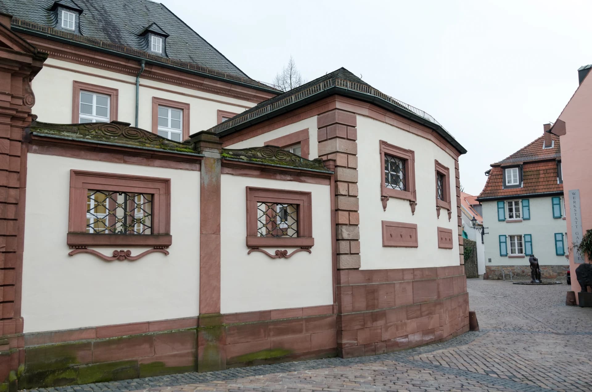 Barockes Anwesen in der Stiftsgasse in Aschaffenburg