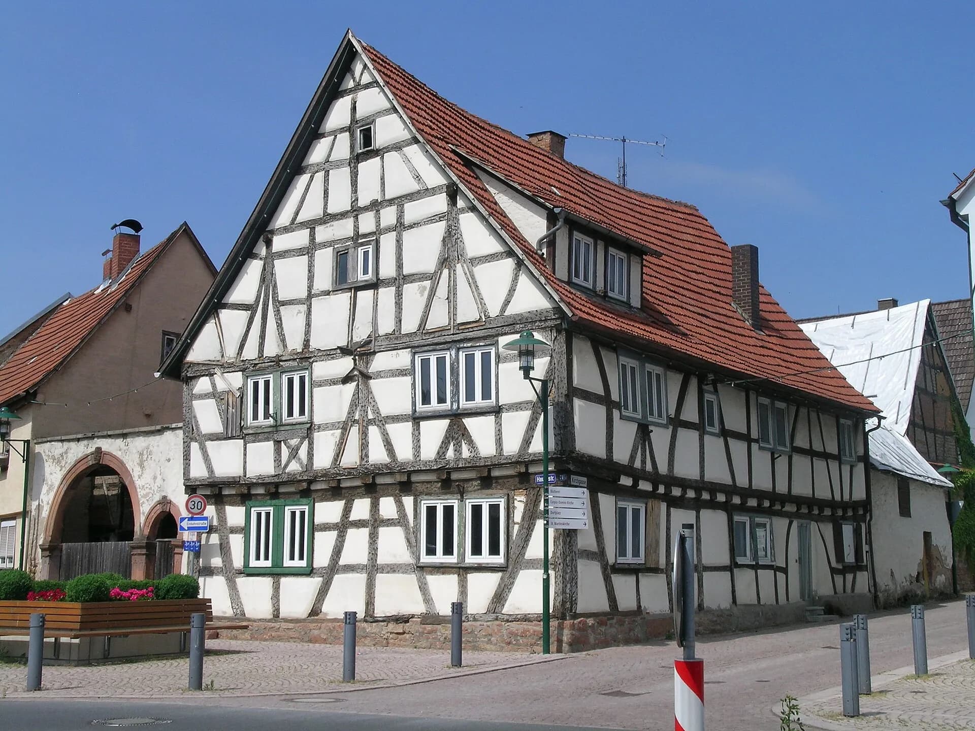 Fachwerk-Bauernhaus in der Hauptstraße in Mömlingen