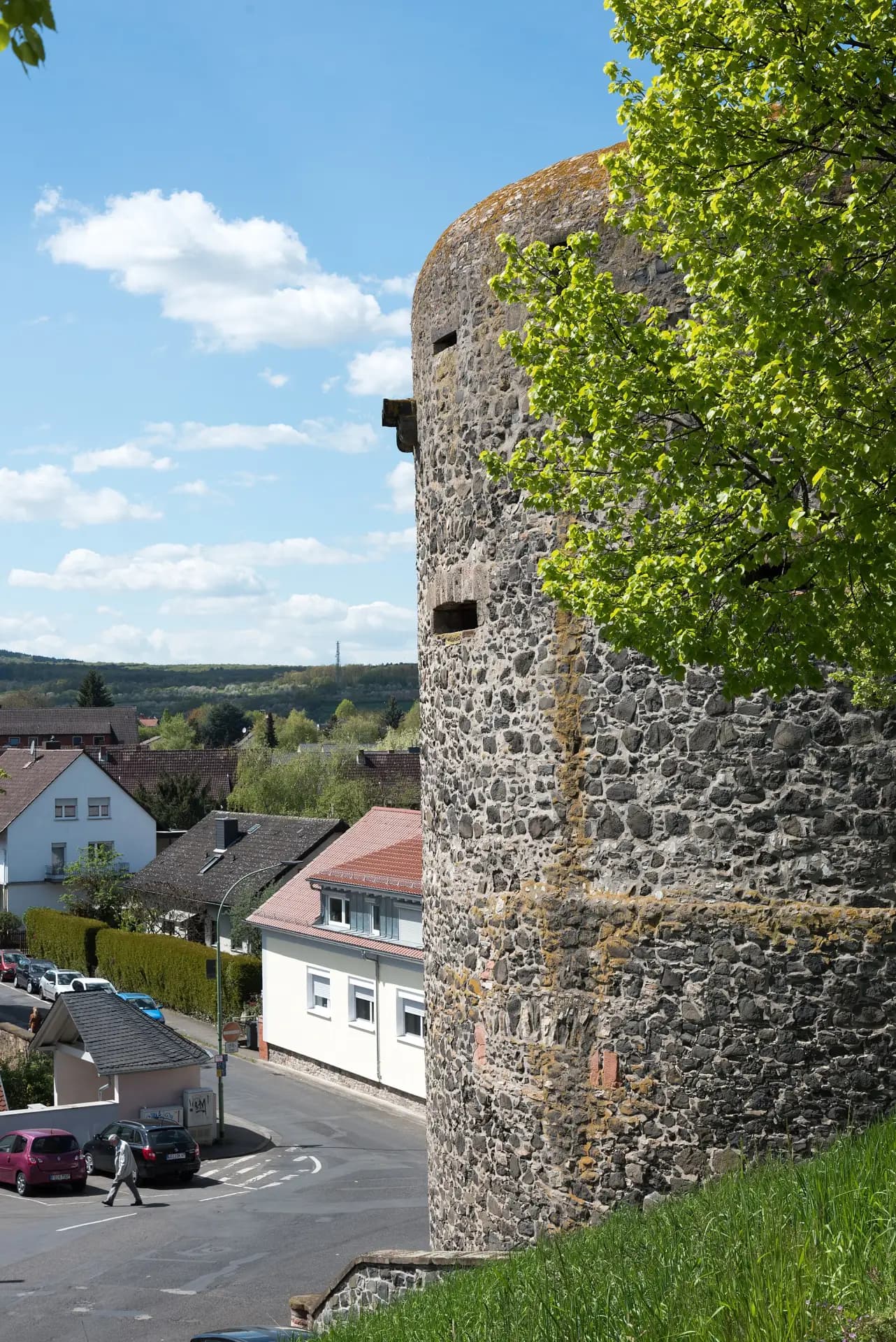 Befestigungsturm an der Gießener Straße in Friedberg (Hessen)