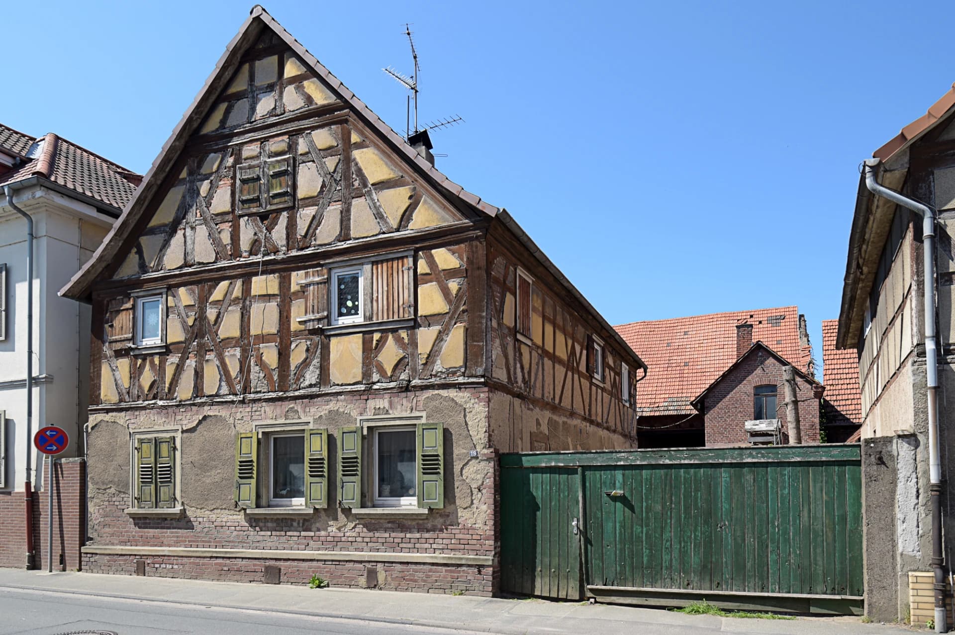 Fachwerkhaus in der Bergstraße 19 in Pfungstadt
