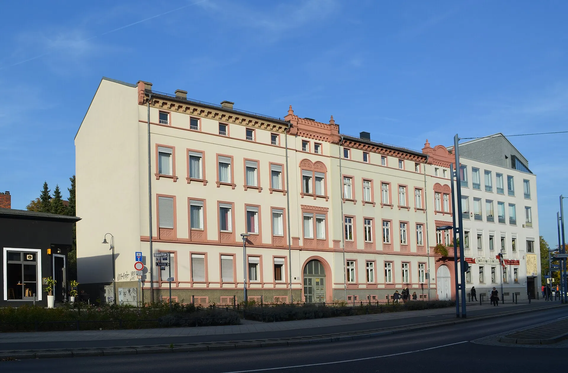 Gründerzeitzeile Berliner Straße 139-141 in Offenbach