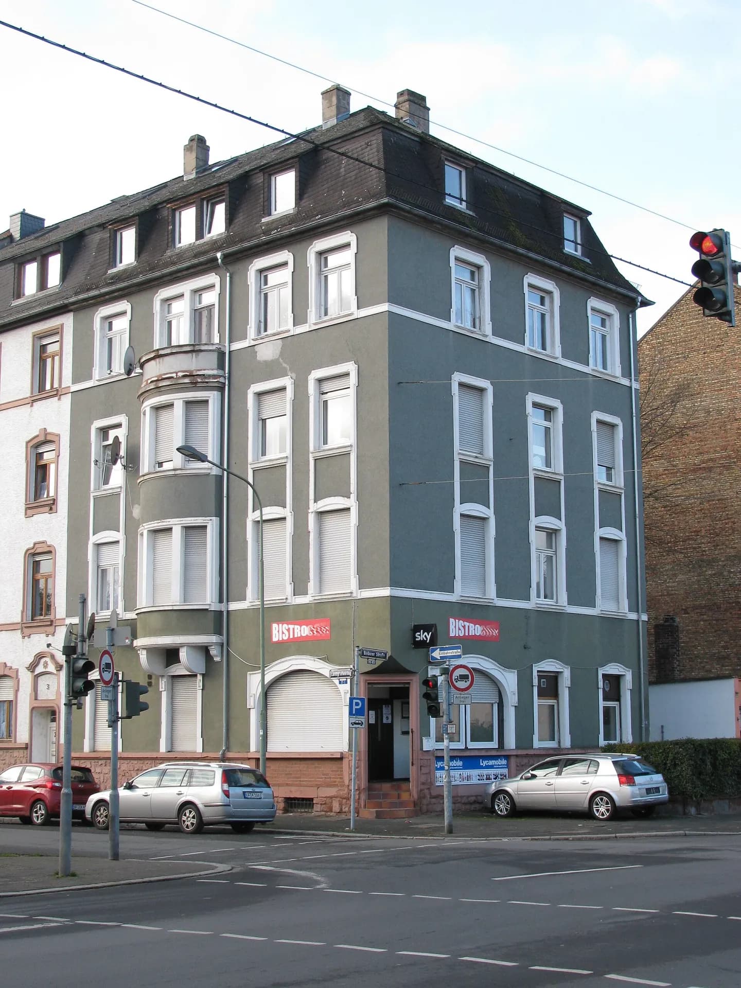 Eckhaus Bieberer Straße 115 in Offenbach-Lindenfeld