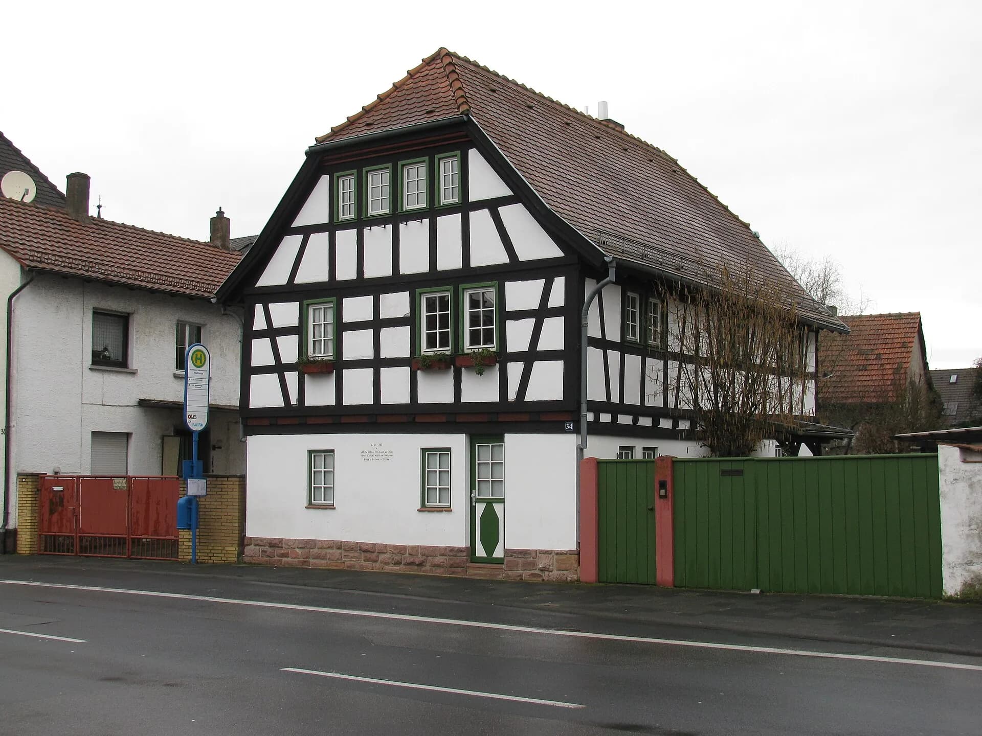 Fachwerkhaus an der Bischof-Ketteler-Straße in Lämmerspiel in Mühlheim am Main