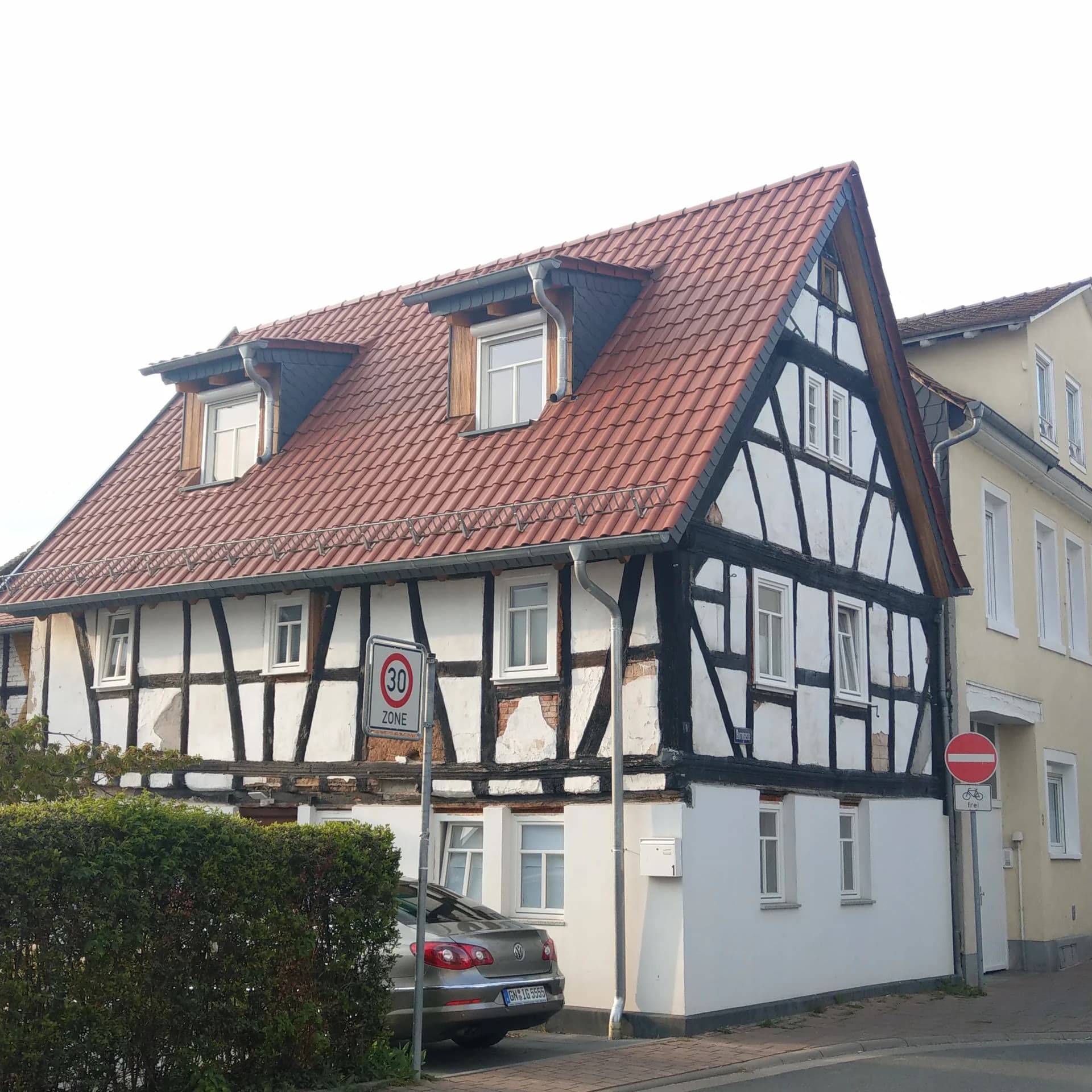 Fachwerkhaus in der Borngasse in Maintal-Bischofsheim