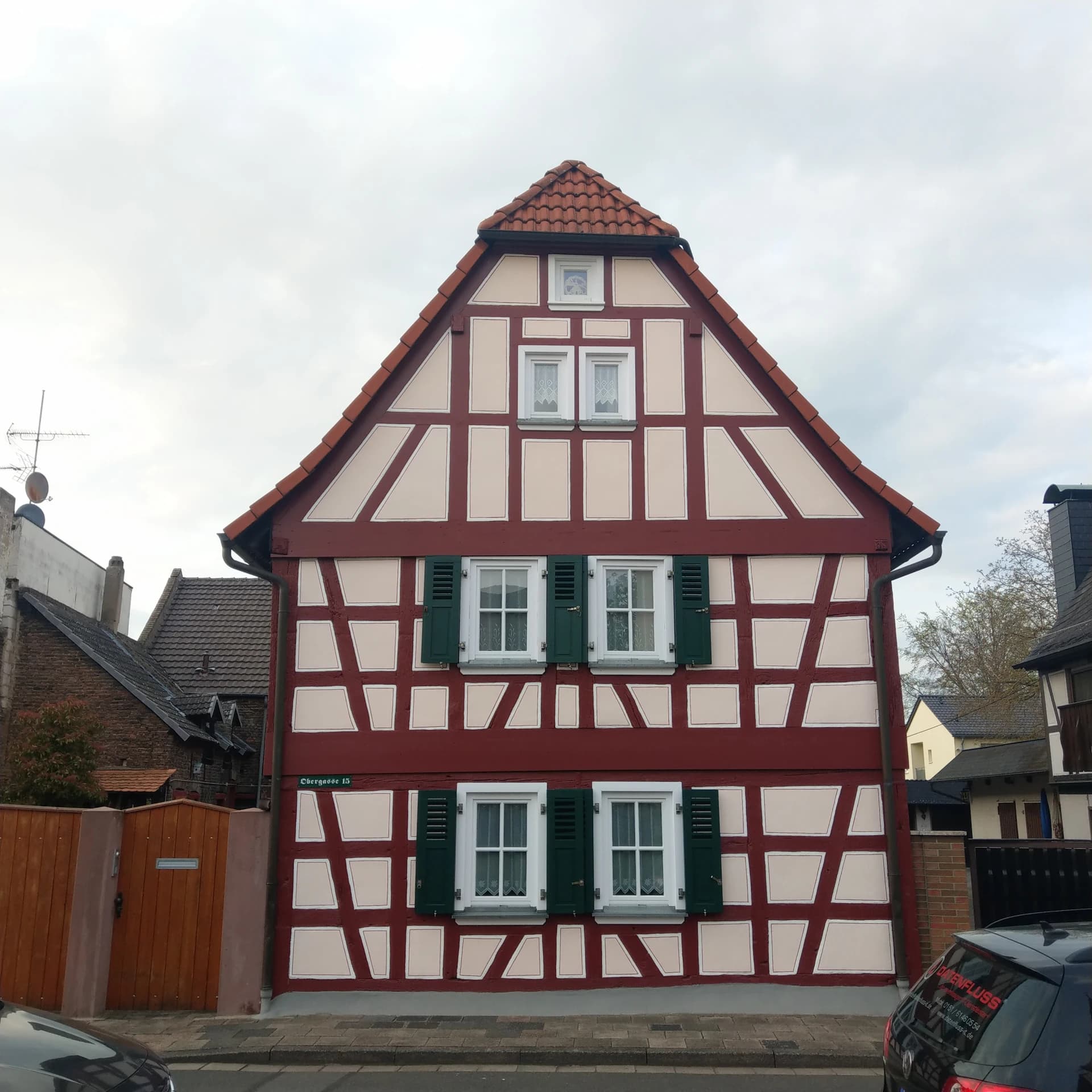 Fachwerkhaus Obergasse 15 in Maintal-Bischofsheim