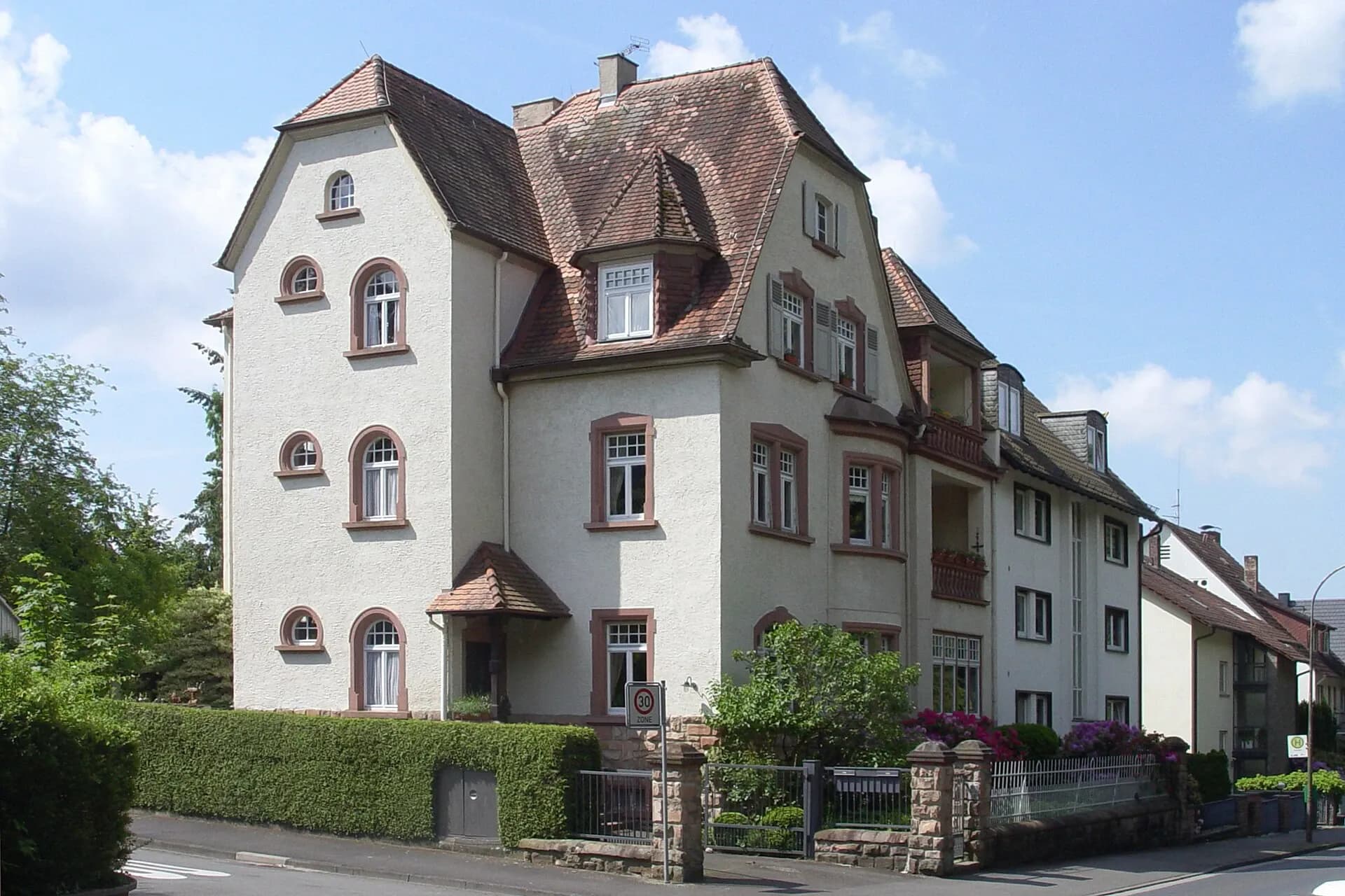 Villa in der Bismarckallee in Aschaffenburg