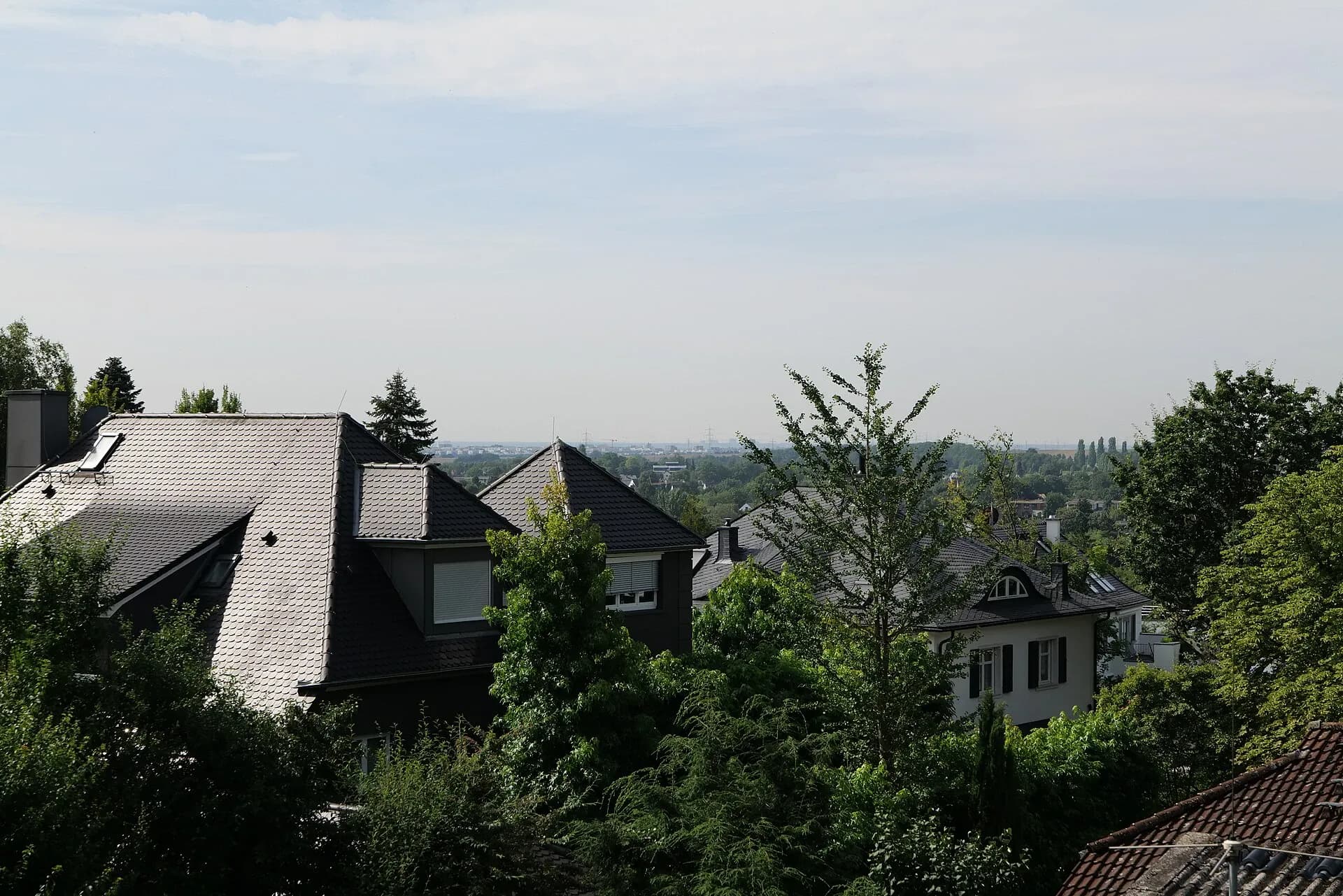 Blick nach Süden über Bad Homburg-Gonzenheim