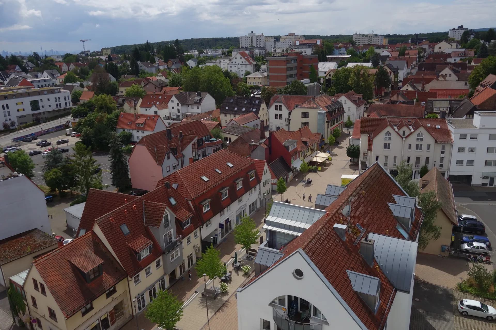 Blick auf den Friedrichsdorfer Süden