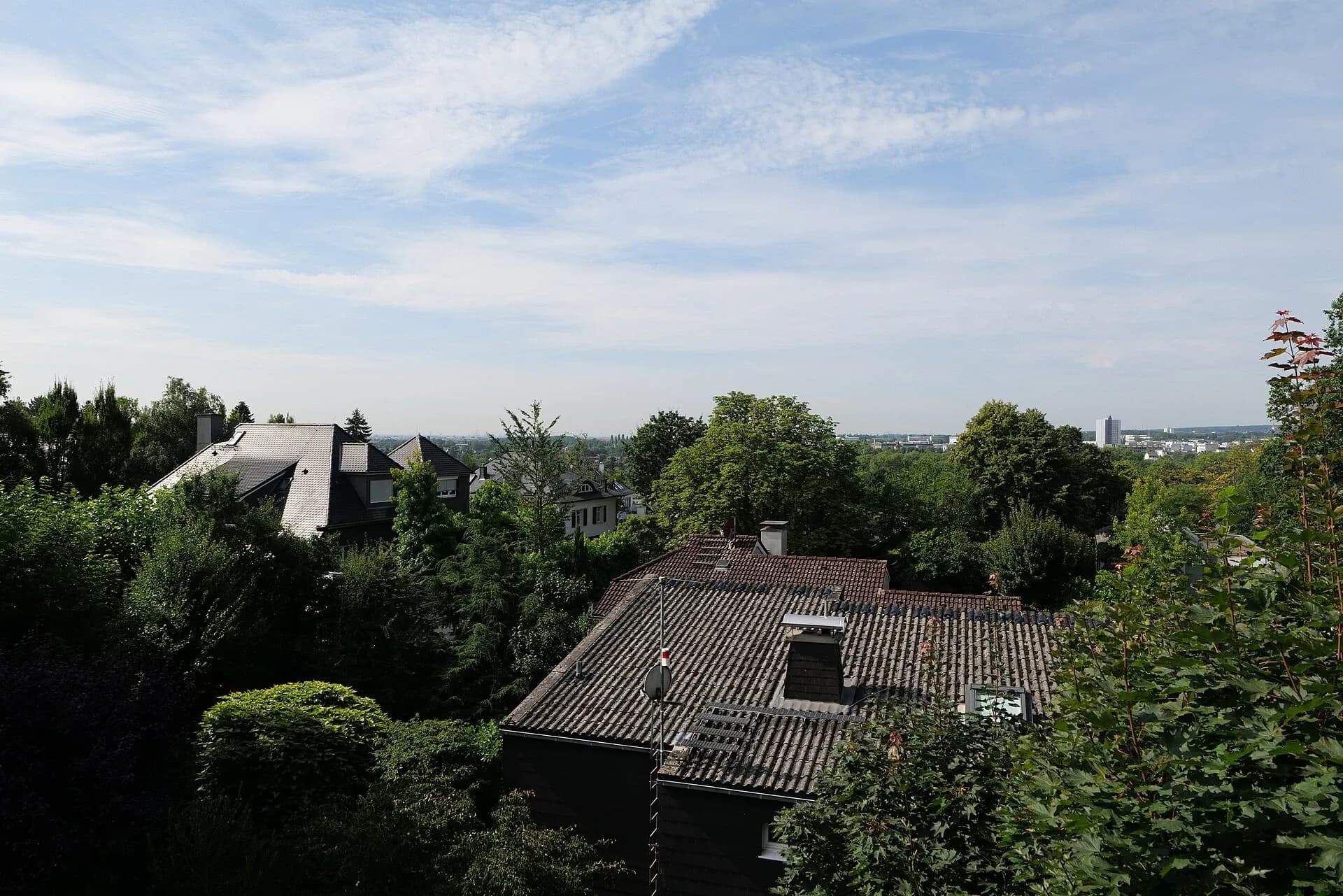 Blick über die Dächer von Bad Homburg-Gonzenheim
