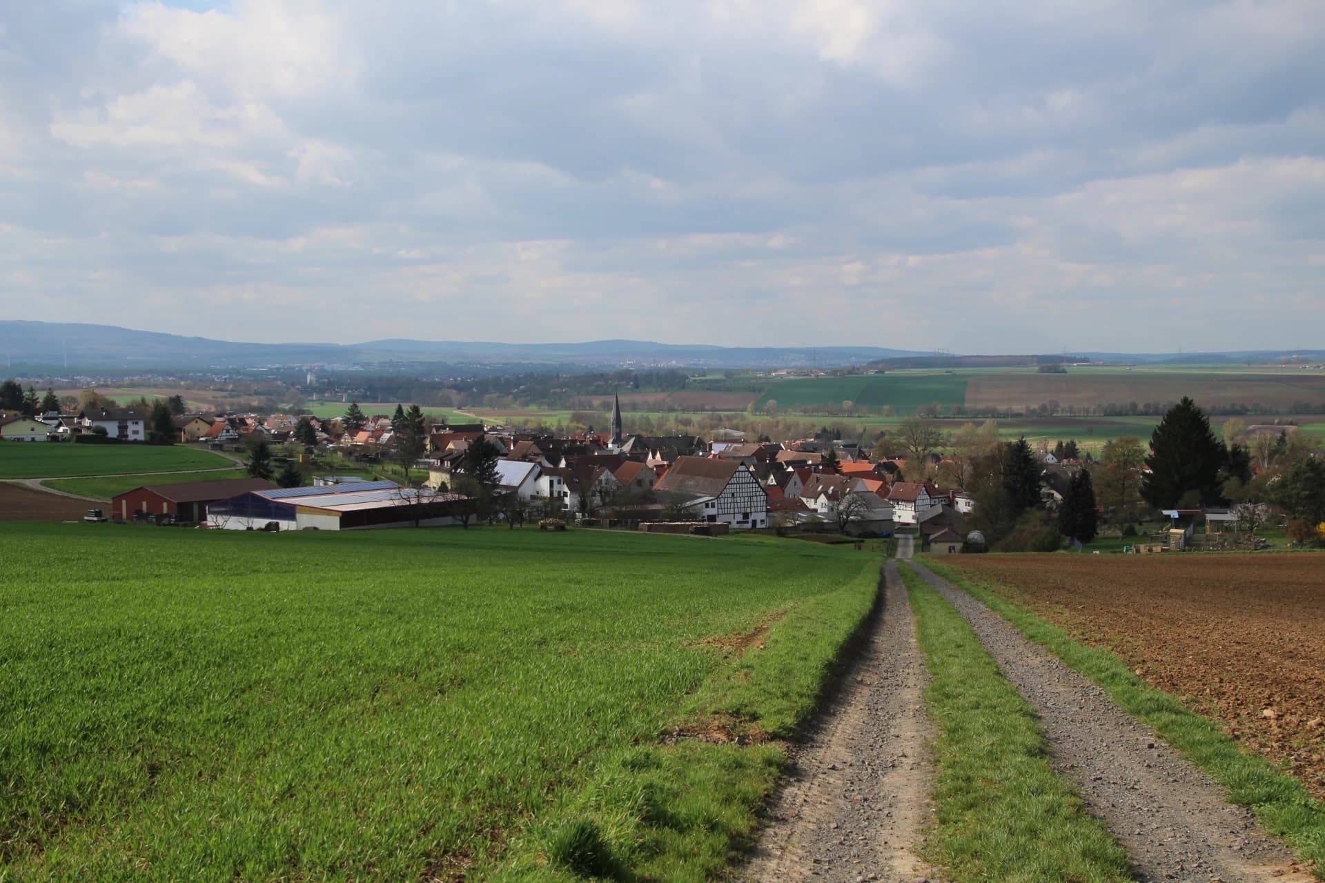 Ortsansicht von Bönstadt in Niddatal