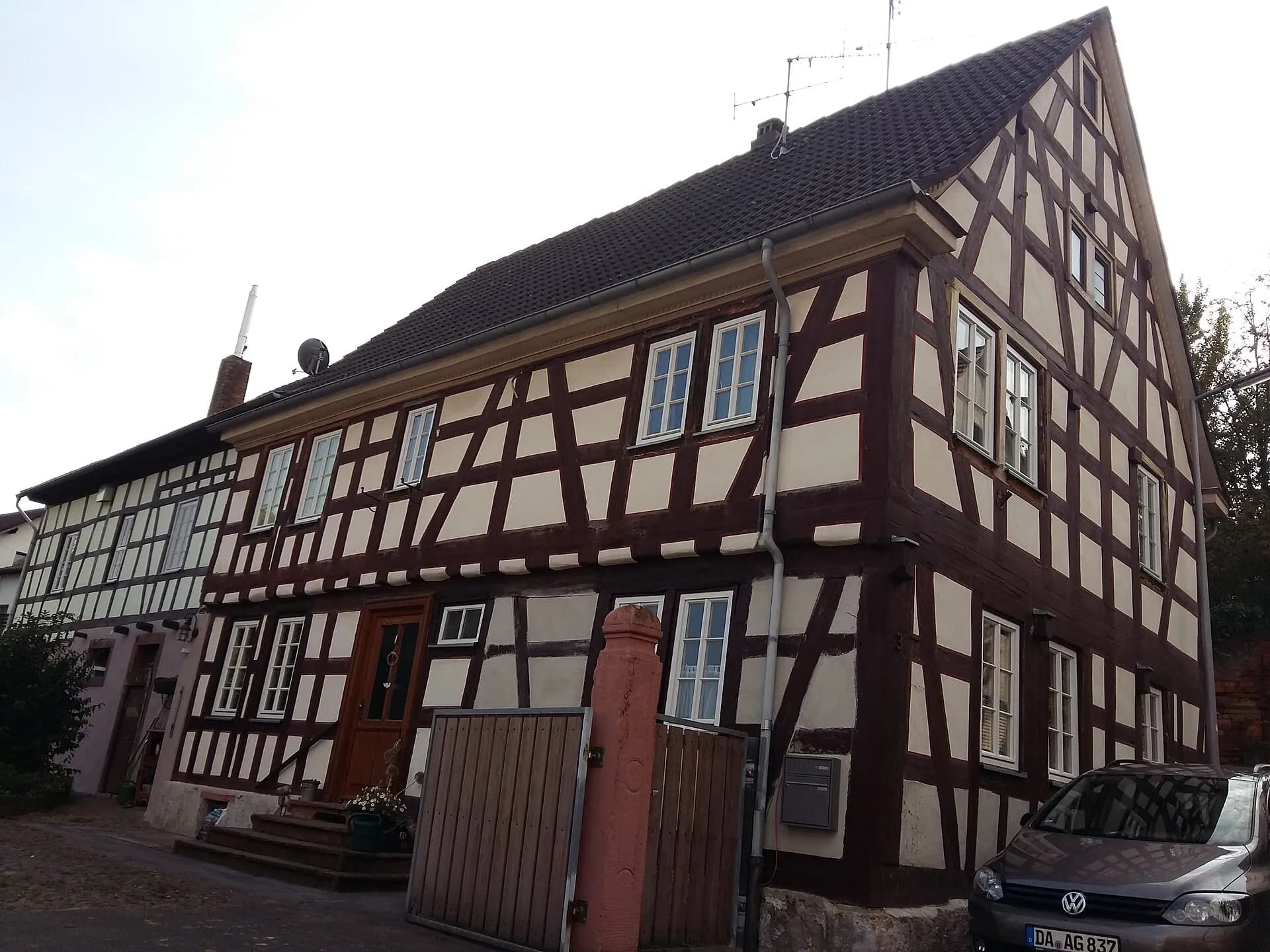Fachwerkhaus Borngasse 3 in Otzberg-Lengfeld