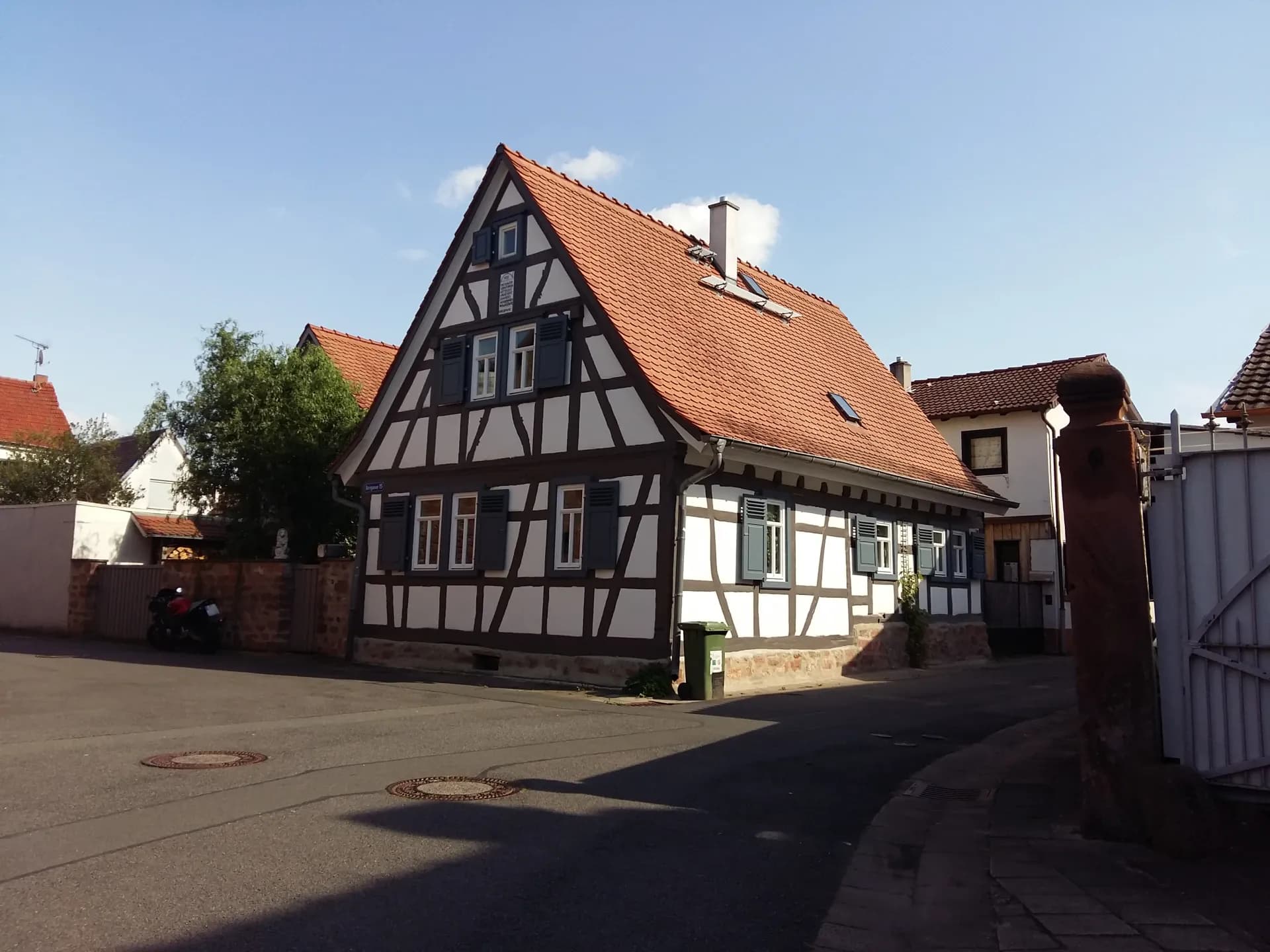 Fachwerkhaus in der Borngasse in Otzberg-Lengfeld
