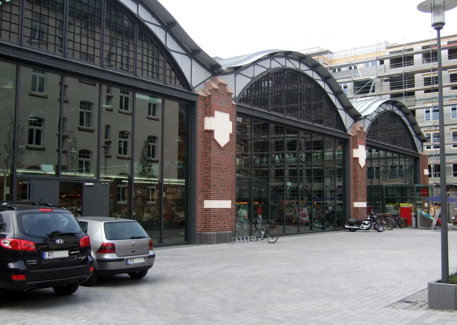 Ehemaliges Straßenbahndepot in Frankfurt Bornheim