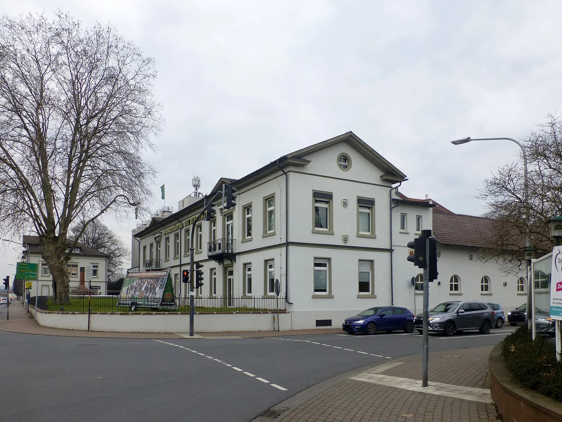 Kontorgebäude der Brauerei in Pfungstadt