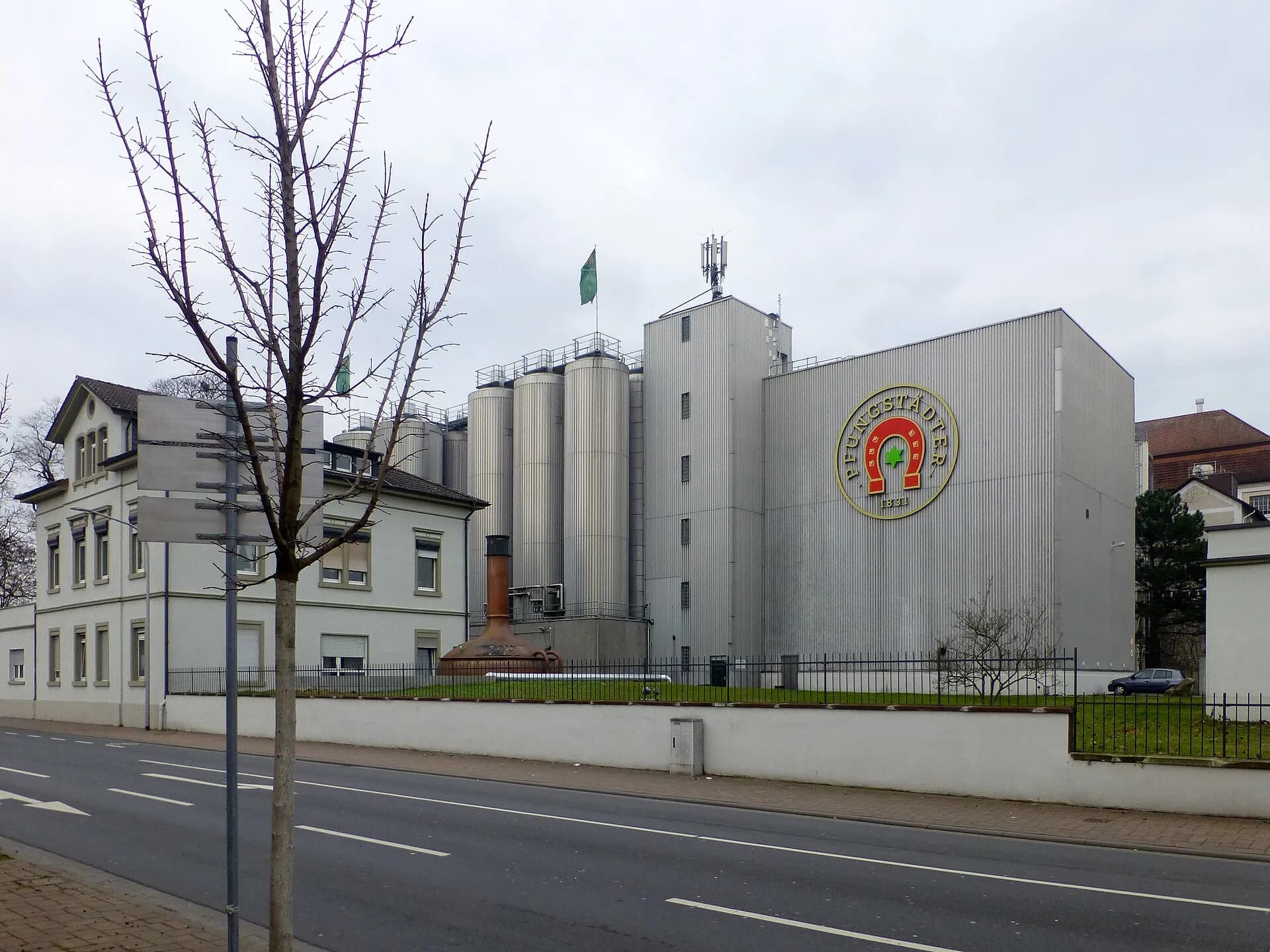 Sudhaus der Brauerei in Pfungstadt