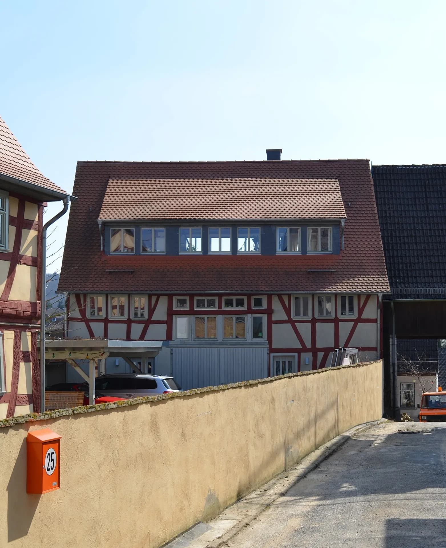 Fachwerkhof in der Wiesbadener Straße in Eppstein-Bremthal