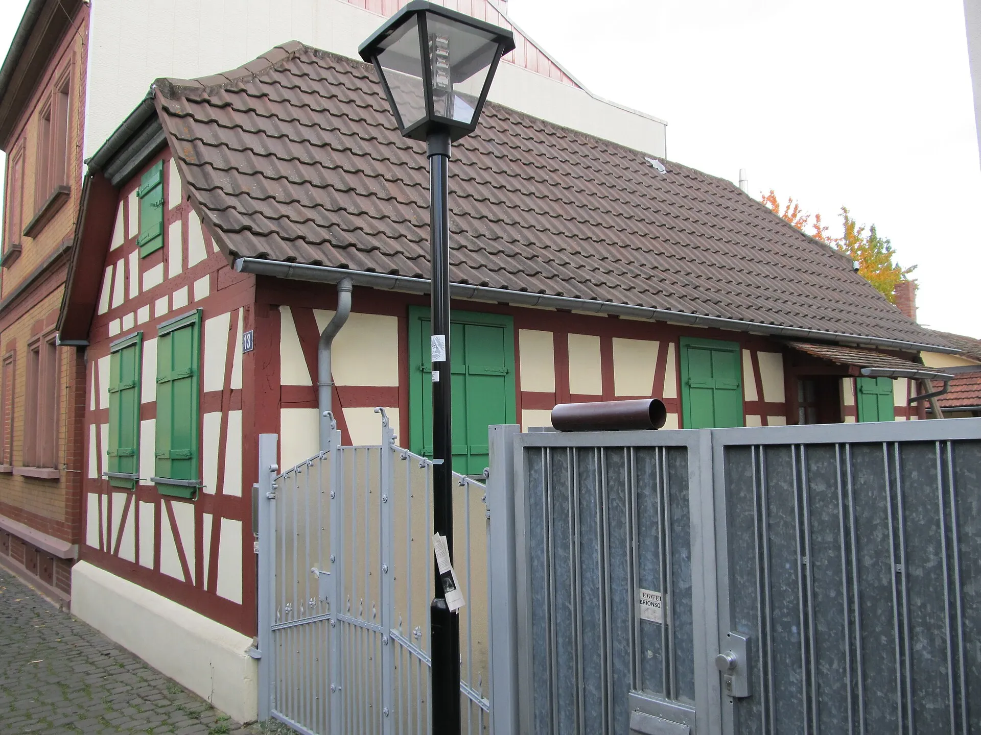 Fachwerkhaus Brionsgäßchen 13 in Neu-Isenburg