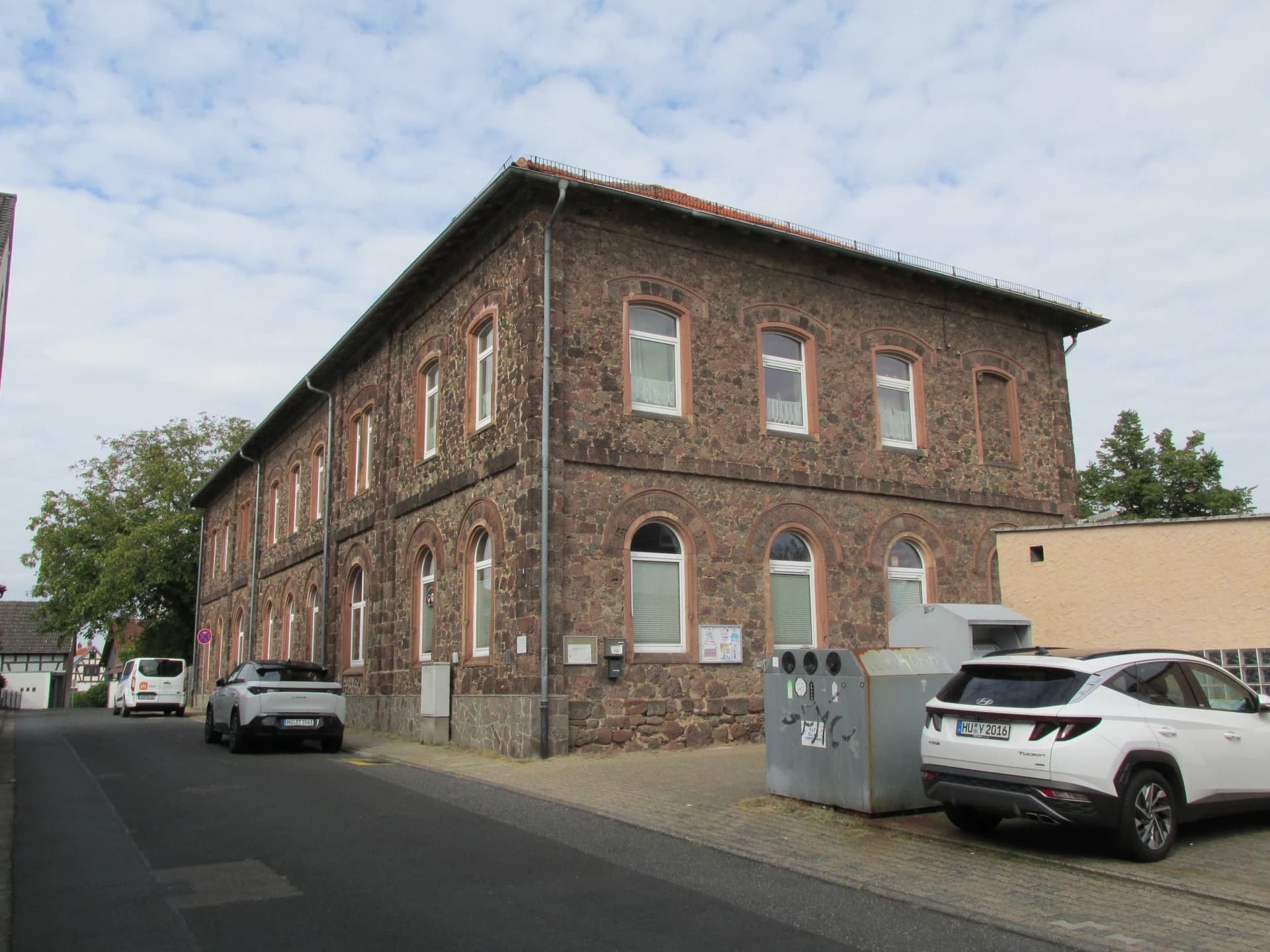 Historischer Bruchsteinbau in der Schulgasse 4 in Langenselbold