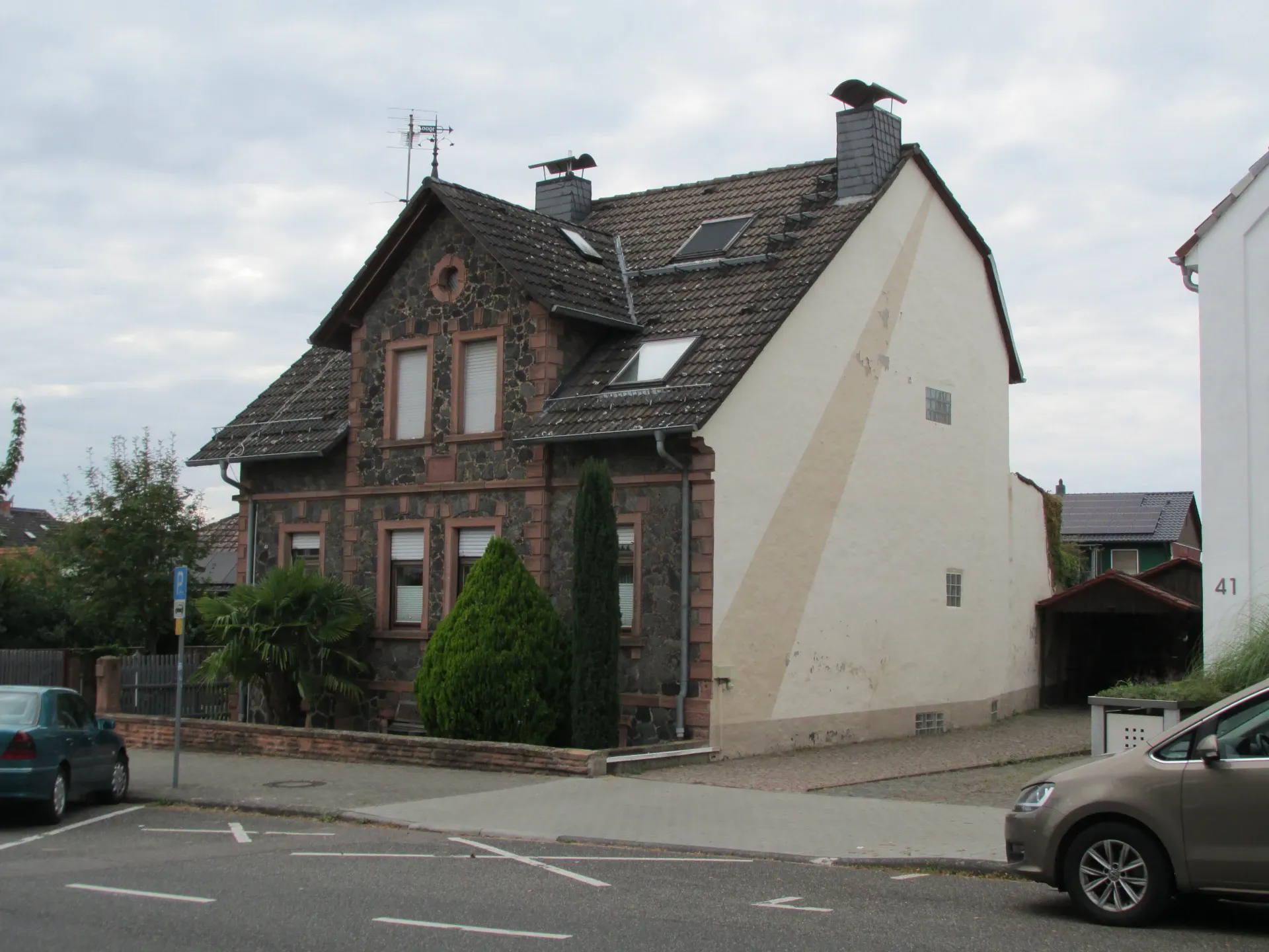 Bruchsteinhaus in der Hanauer Straße 43 in Langenselbold
