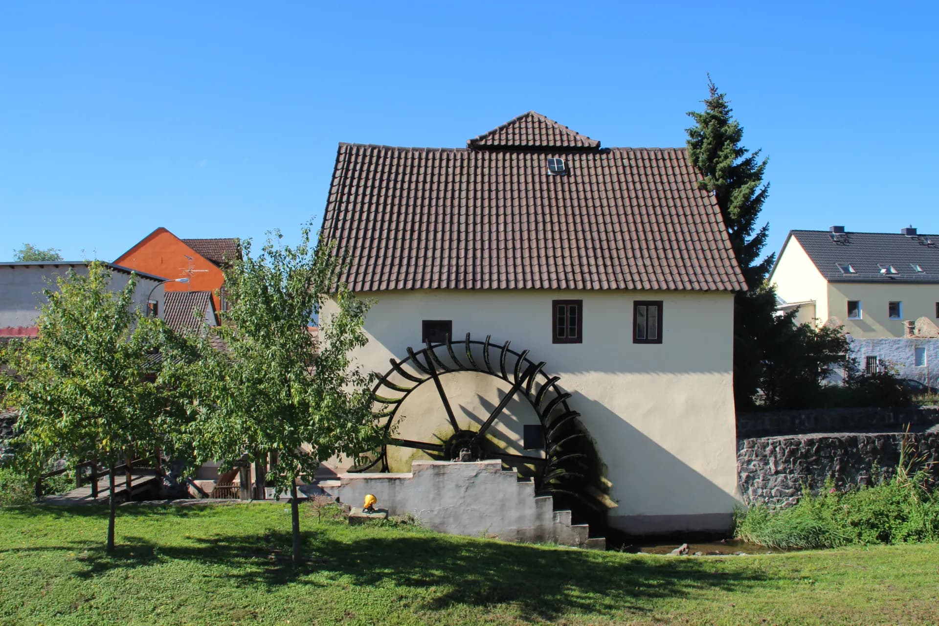 Ehemalige Brückenmühle in Mühlheim am Main