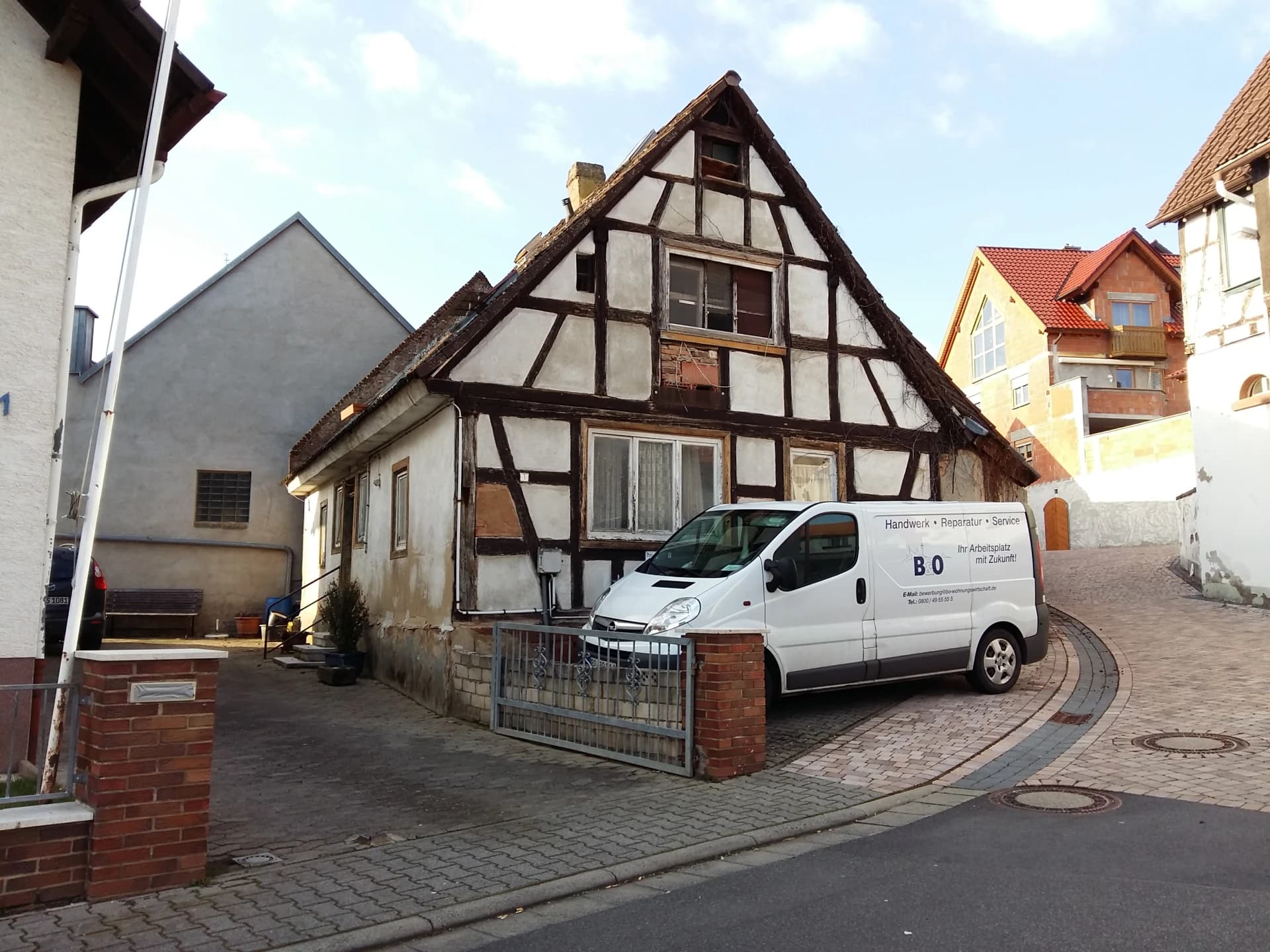 Fachwerkhaus in der Brunnengasse in Schaafheim-Mosbach