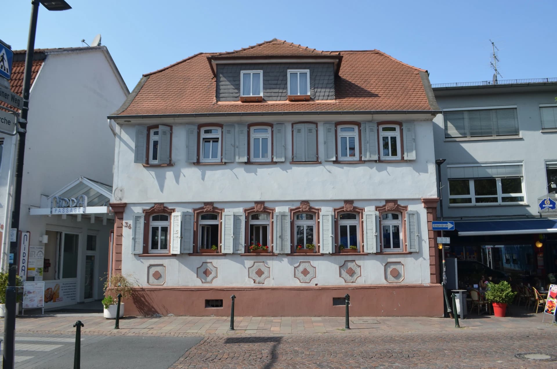 Historisches Bürgerhaus in der Frankfurter Straße in Bad Vilbel