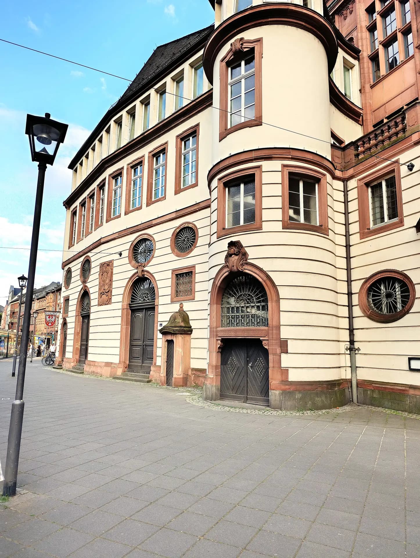 Bürgersaalbau des Rathauses in der Frankfurter Altstadt